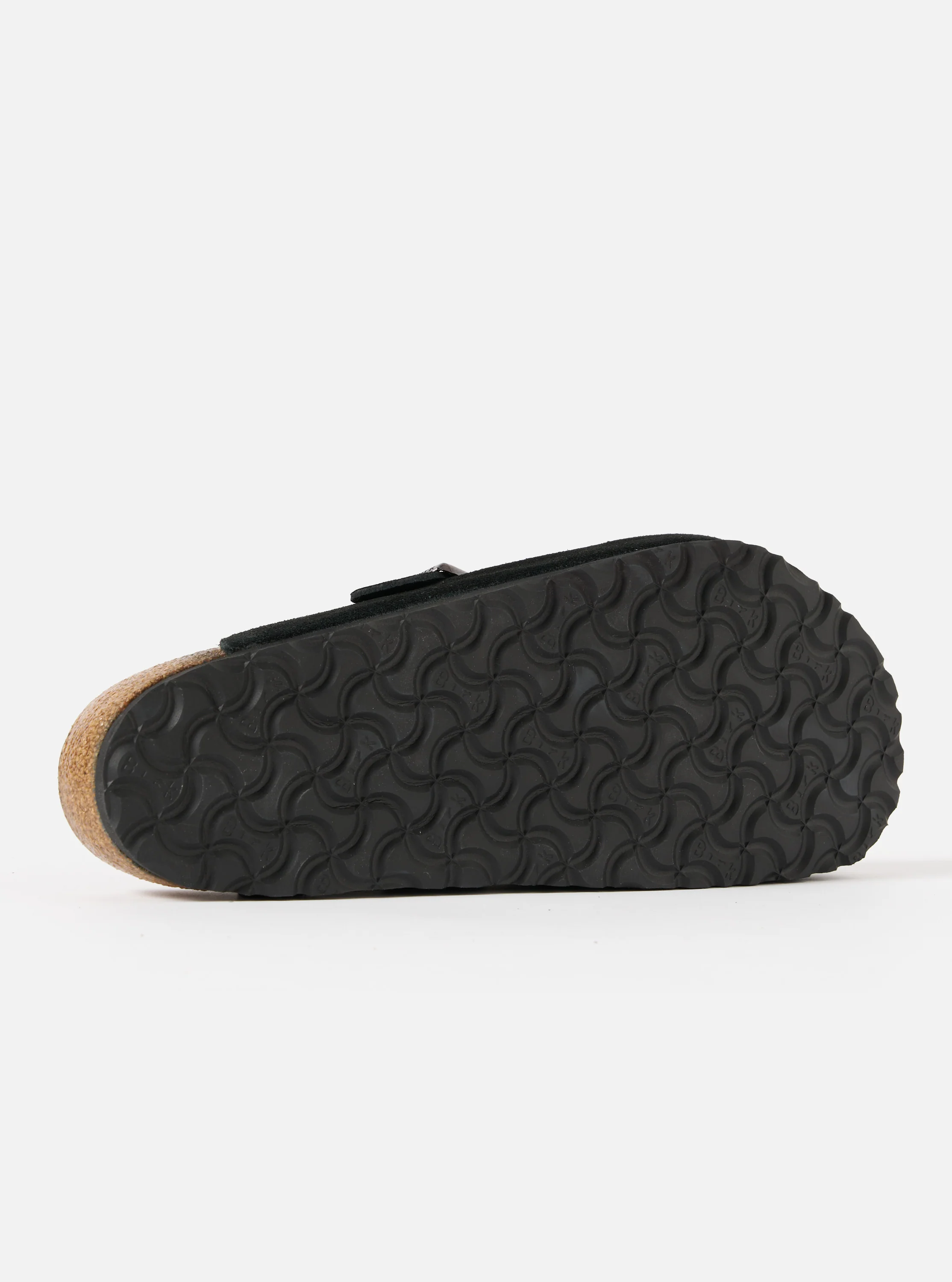 Birkenstock Black Suede Leather Boston - Image 6