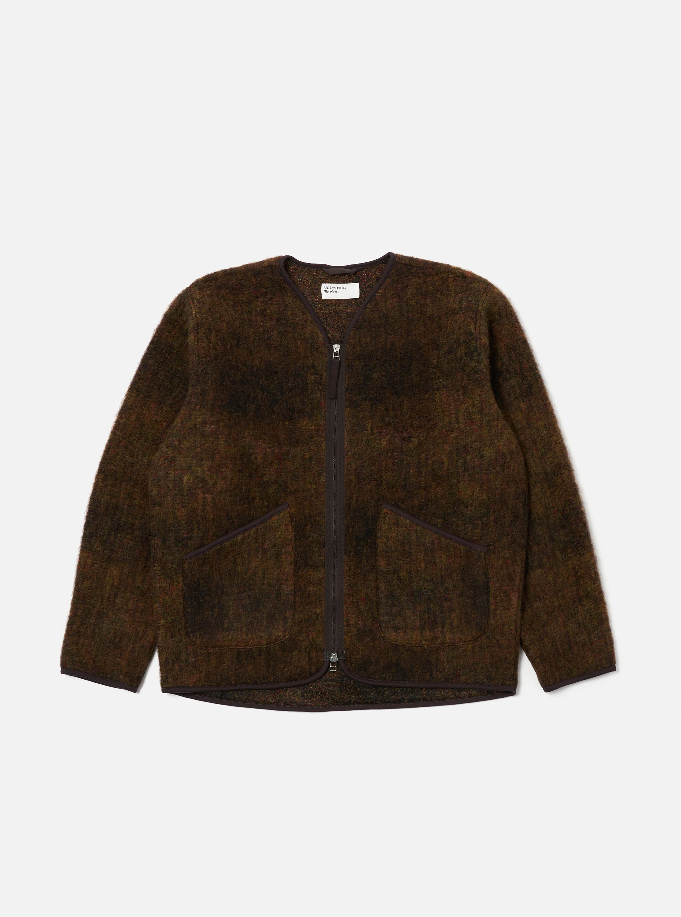Brown Alps Fleece Zip Liner Jacket