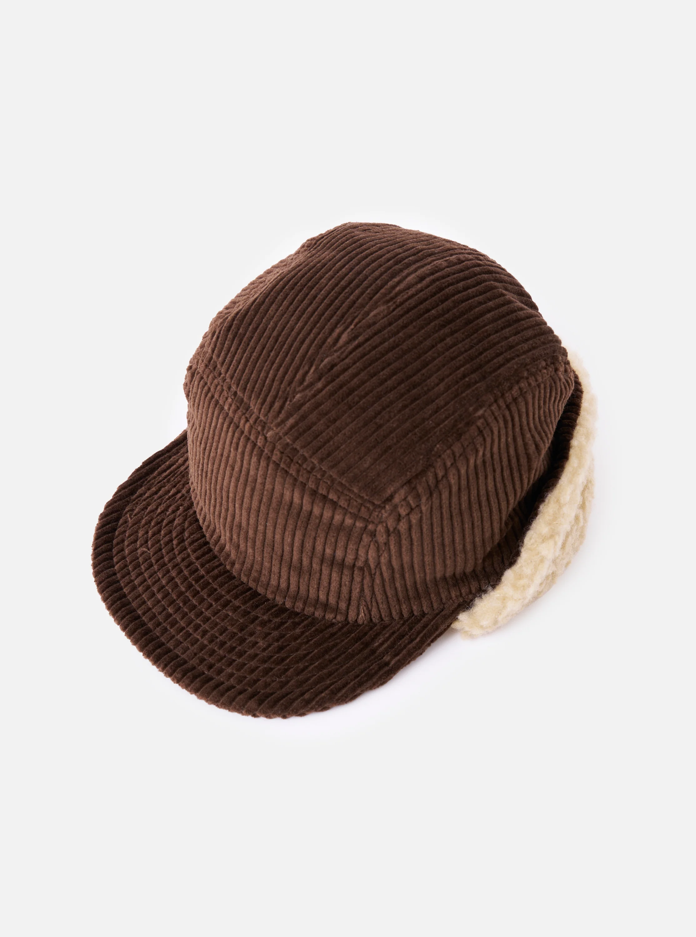 cableami® Brown Corduroy 5w Cap - Image 2