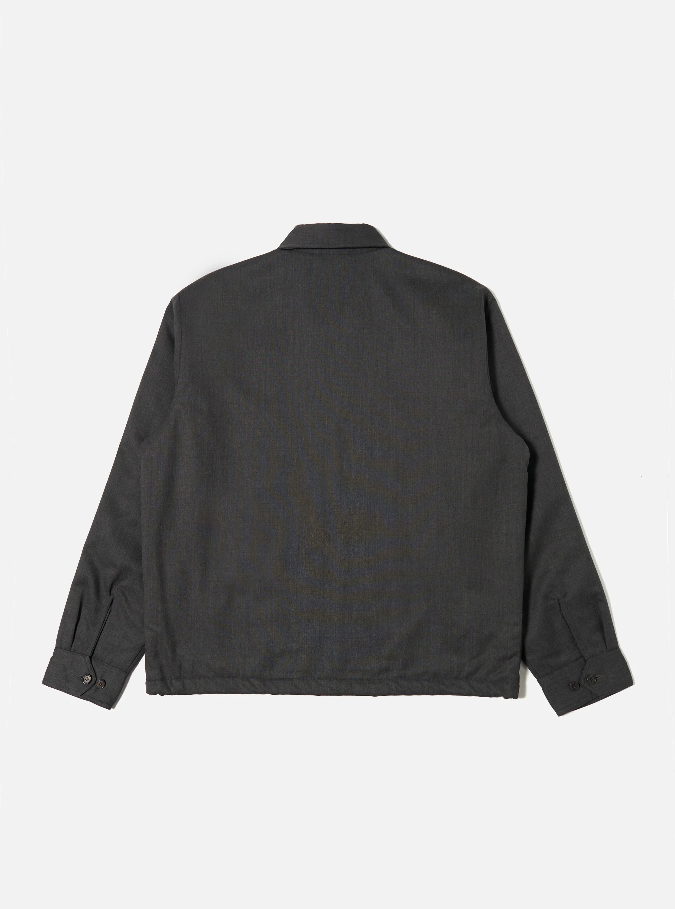 Charcoal Travel Suiting Padded Club Jacket - Image 5