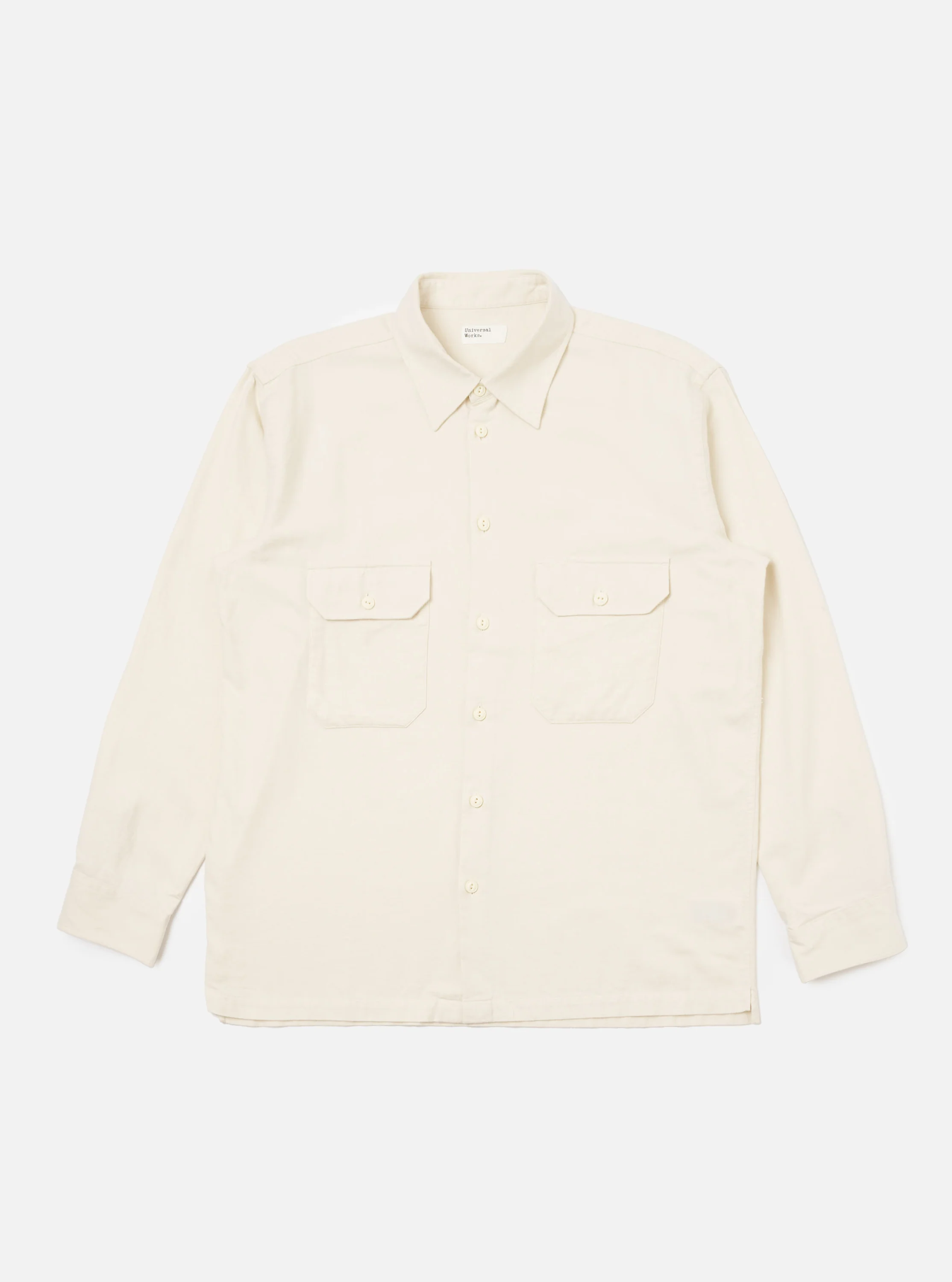 Ecru Sid Flannel CPO Shirt