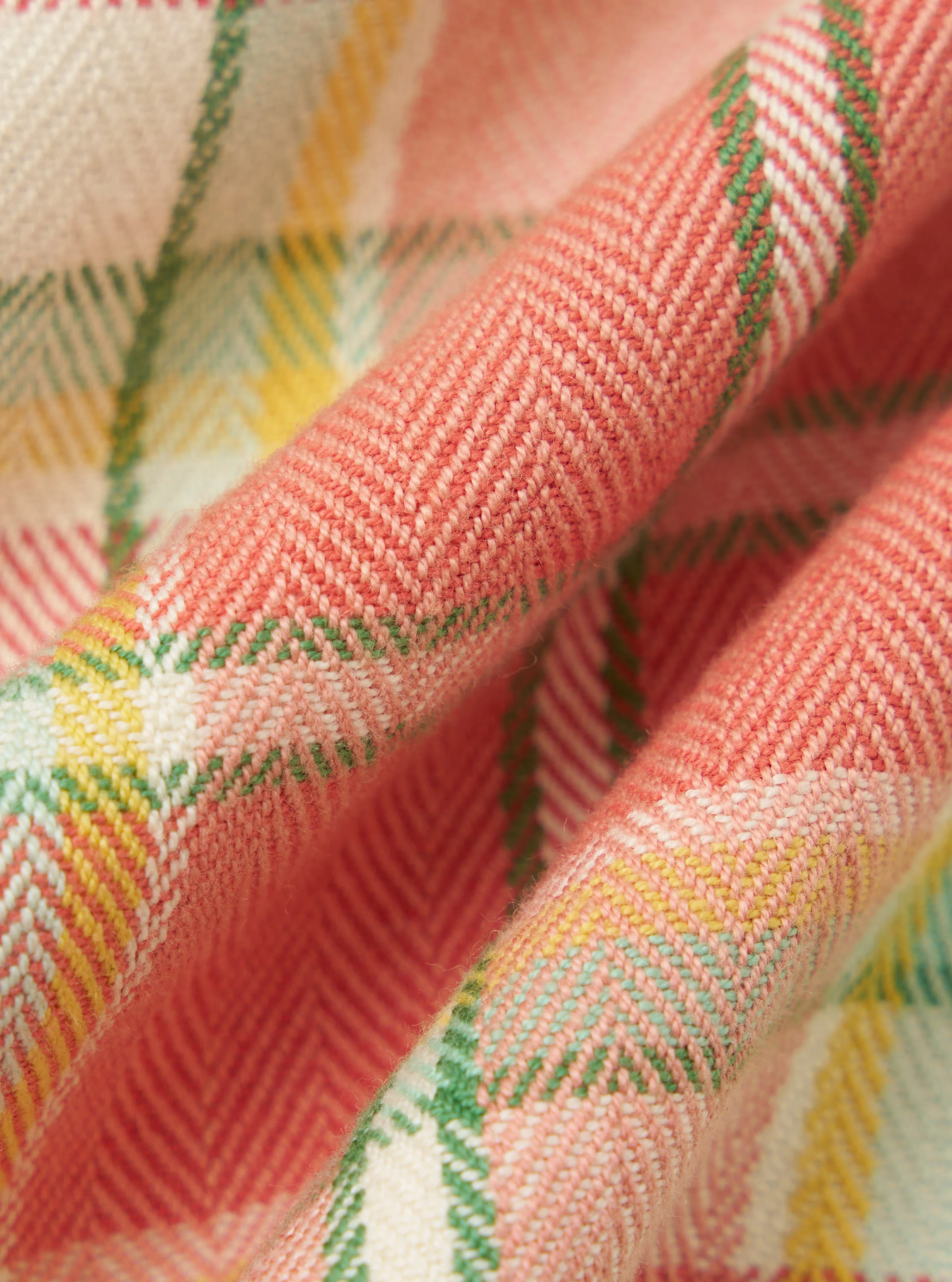 Faded Mixed Check Panel Shirt - Image 4