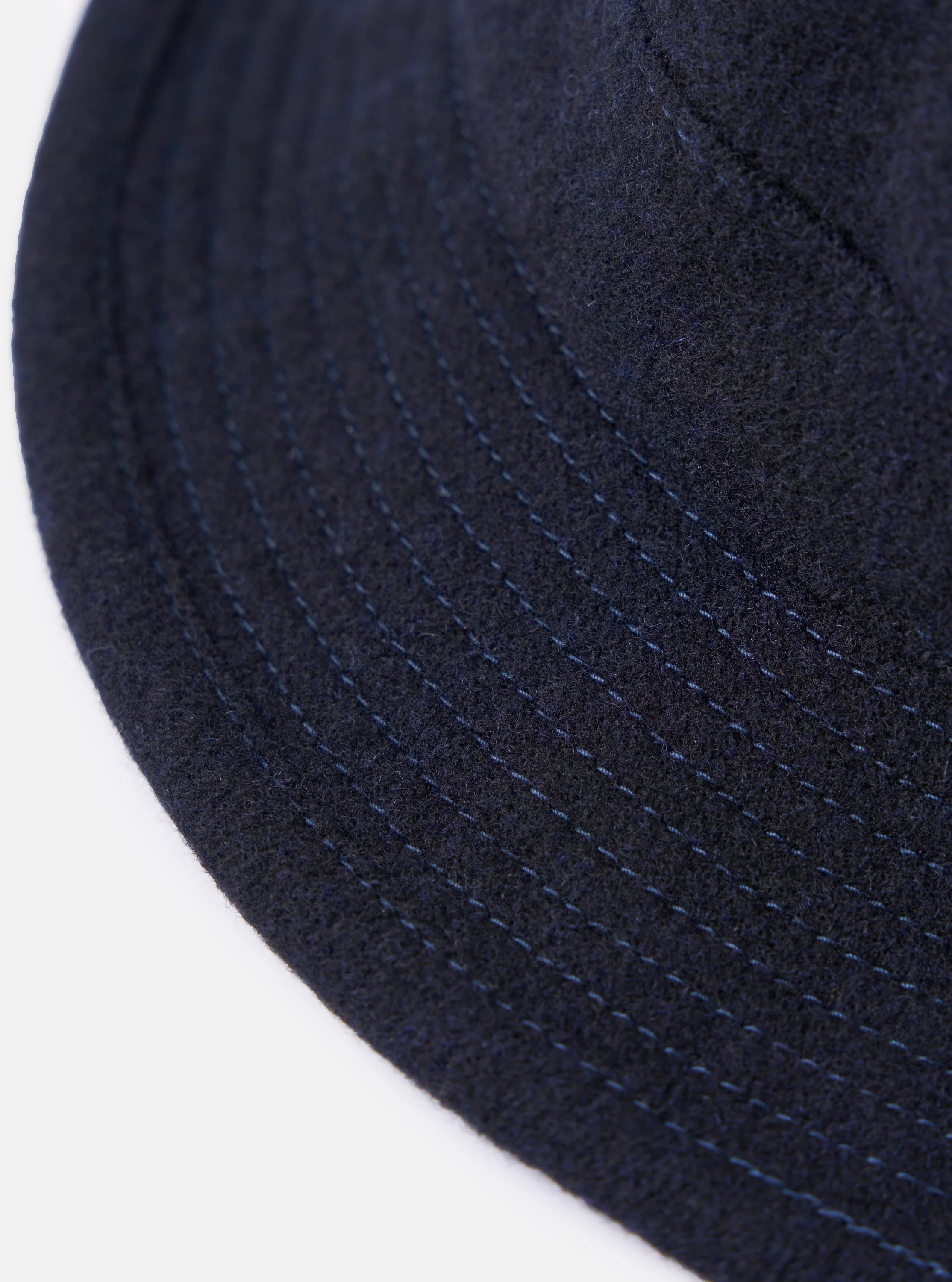 cableami® Navy Recycled Wool Army Hat - Image 3
