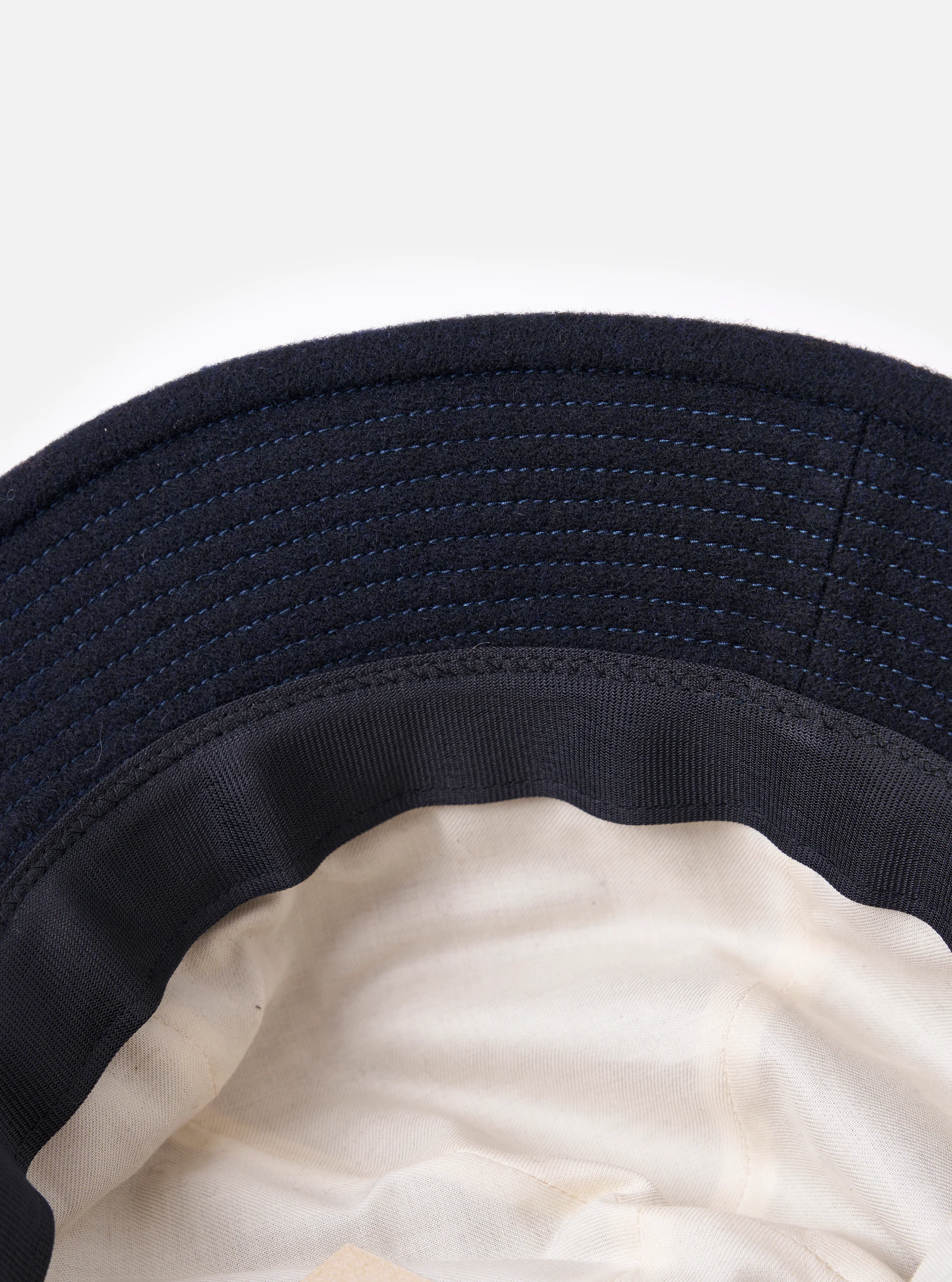 cableami® Navy Recycled Wool Army Hat - Image 4