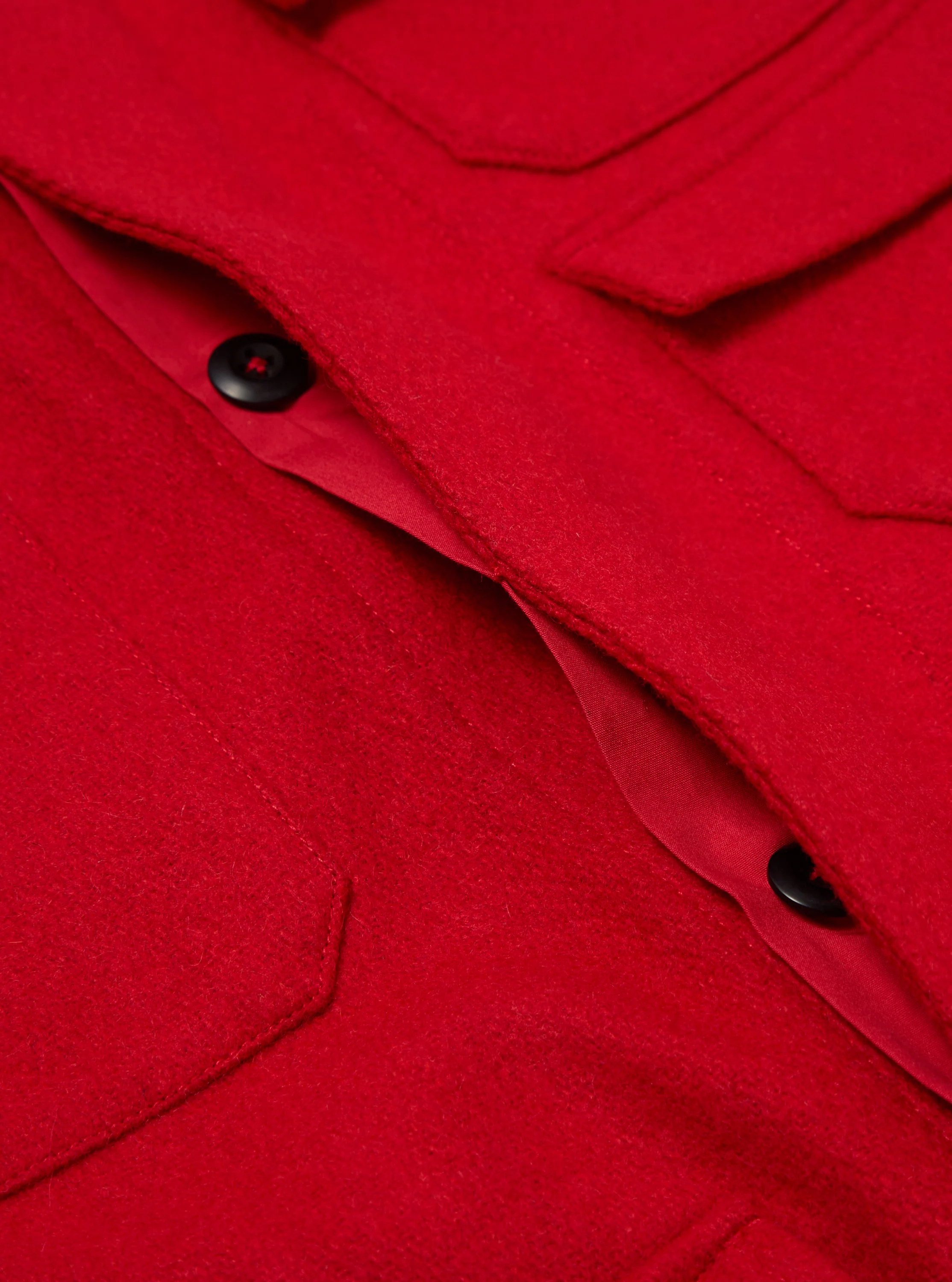 Red Mowbray Military Fatigue Jacket - Image 7