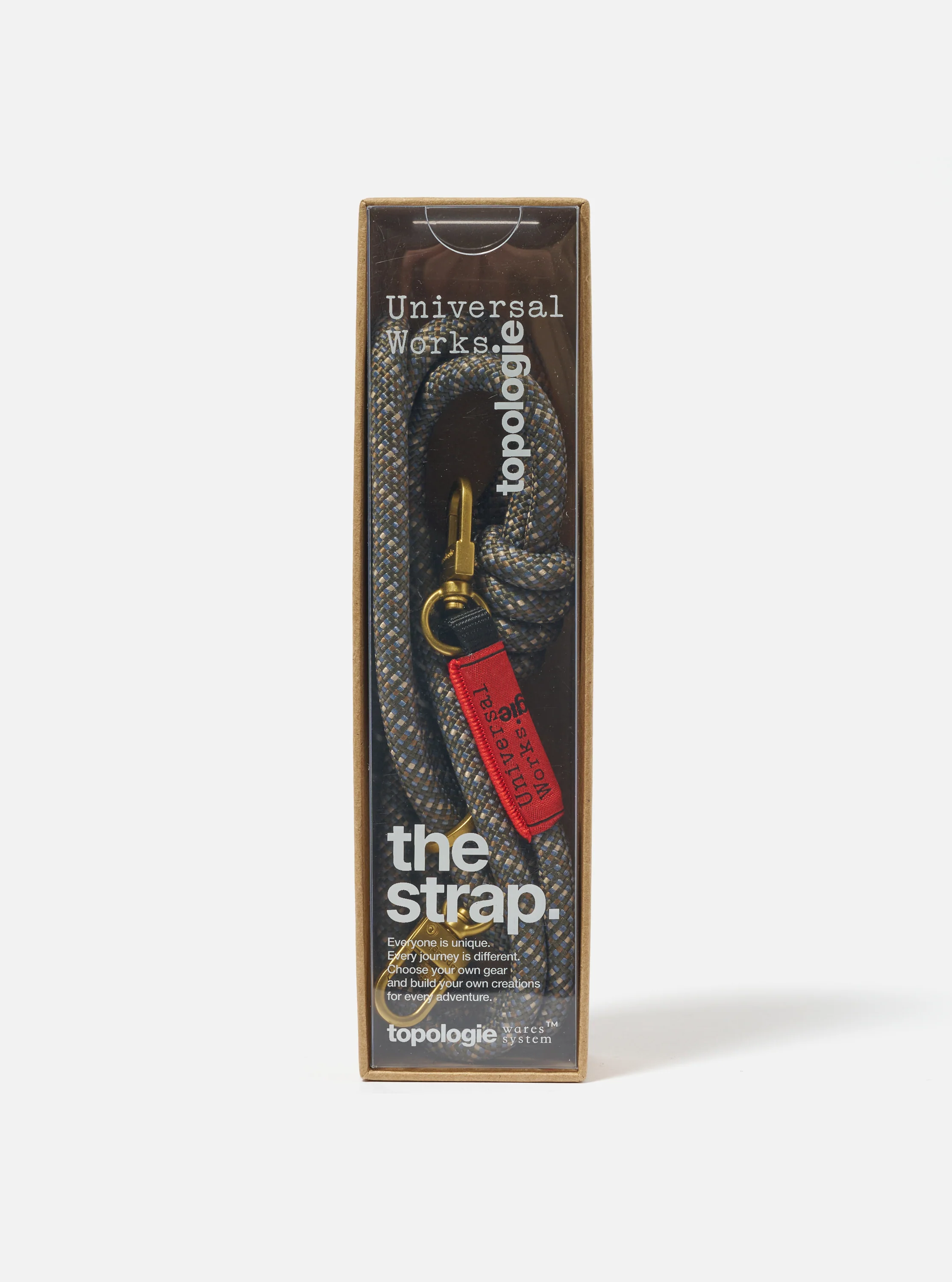 Topologie x Universal Works Olive Hitch UW Rope 8mm Rope Strap - Image 5
