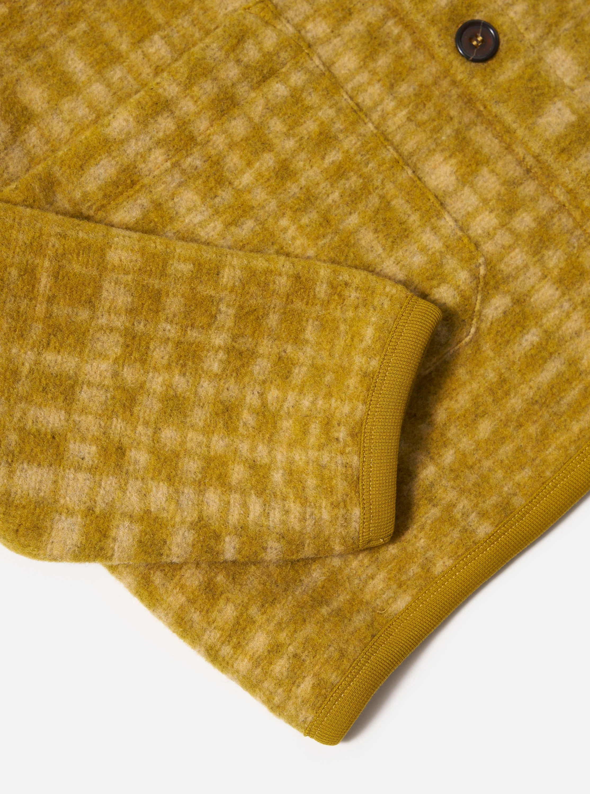 Yellow Telepass Fleece Cardigan - Image 9