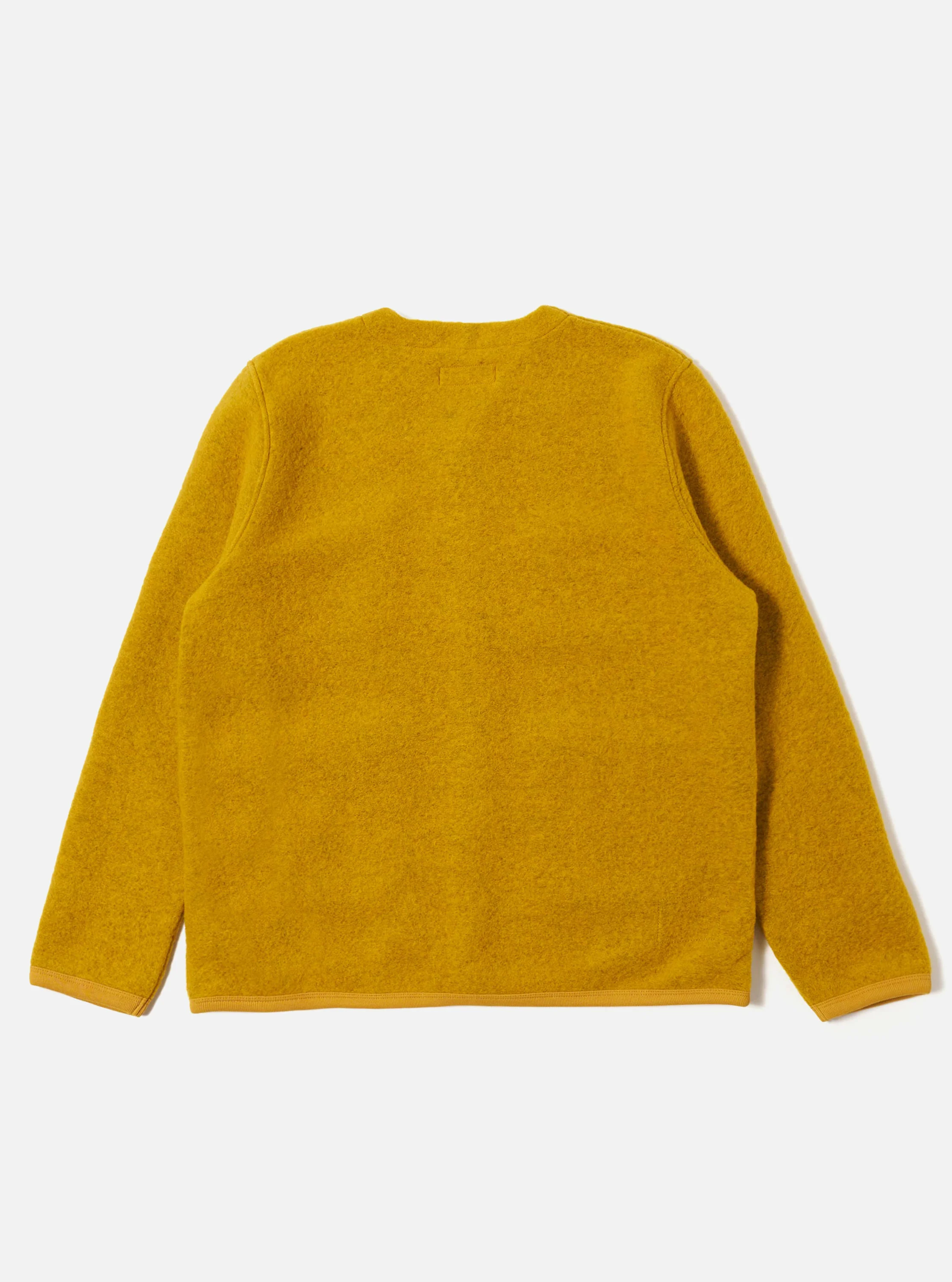 Yellow Wool Fleece Cardigan - Image 5