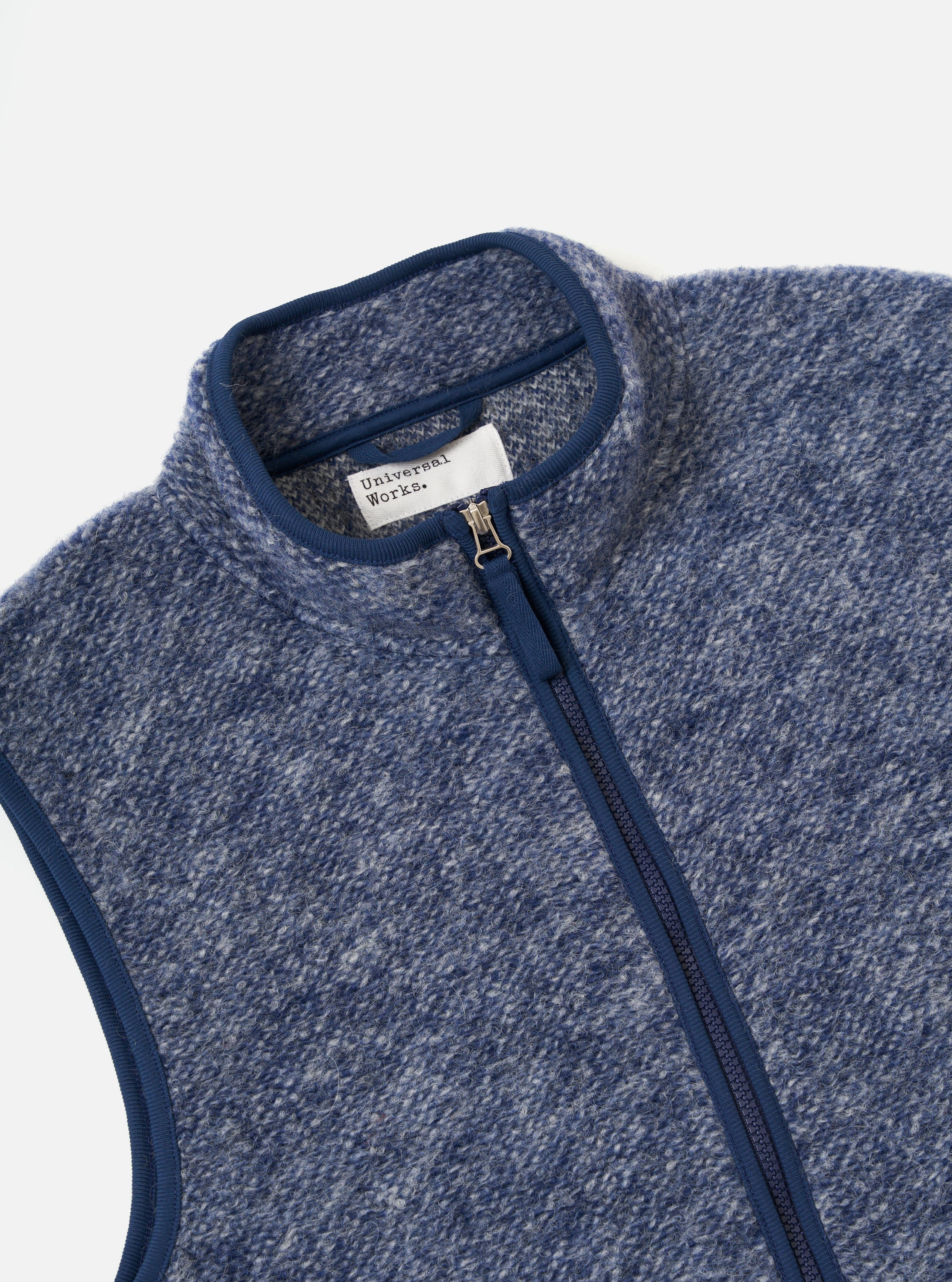 Blue Six Wool Fleece Climbing Gilet - Image 5