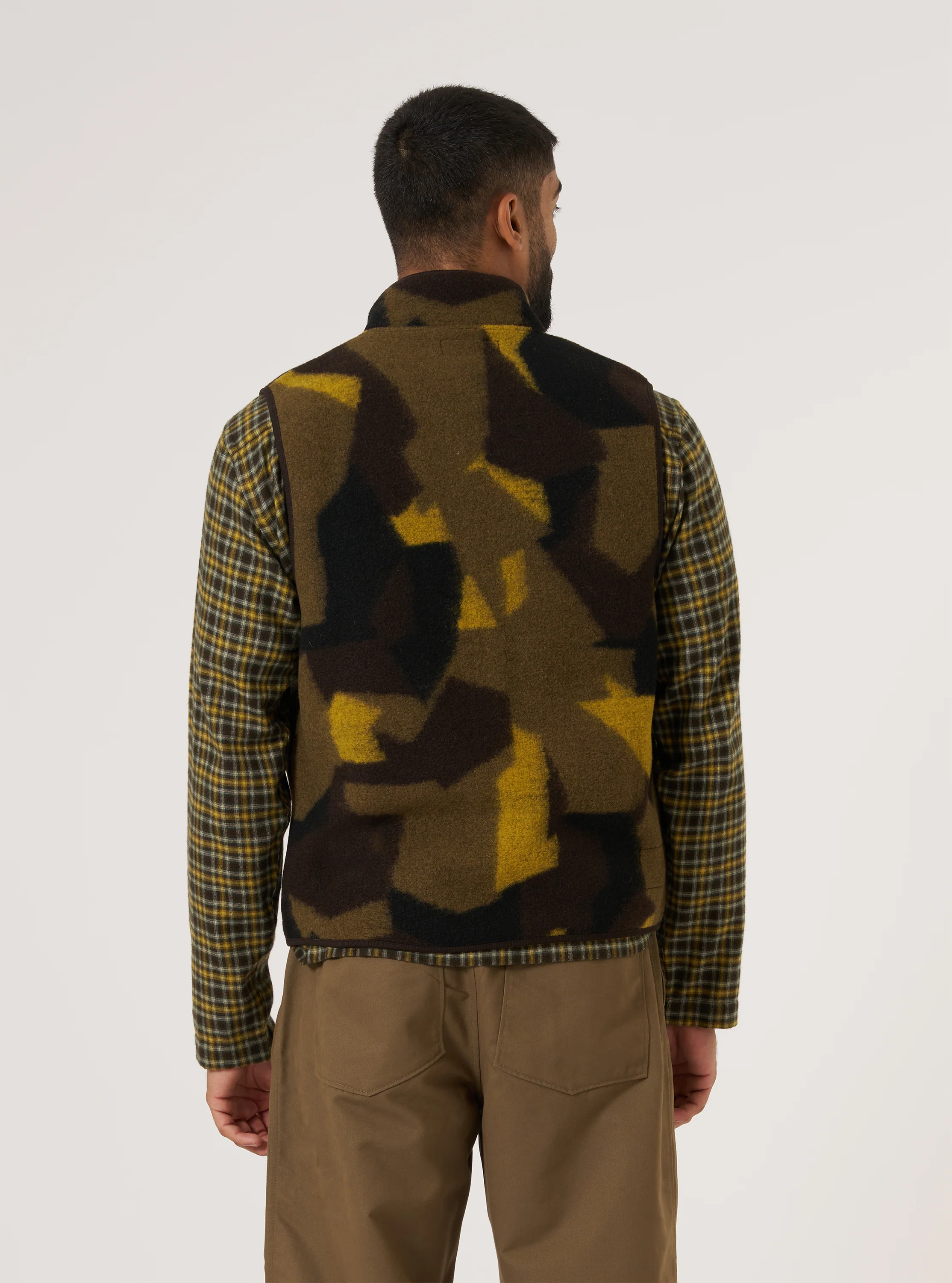 Camo Swede Fleece Climbing Gilet - Image 3