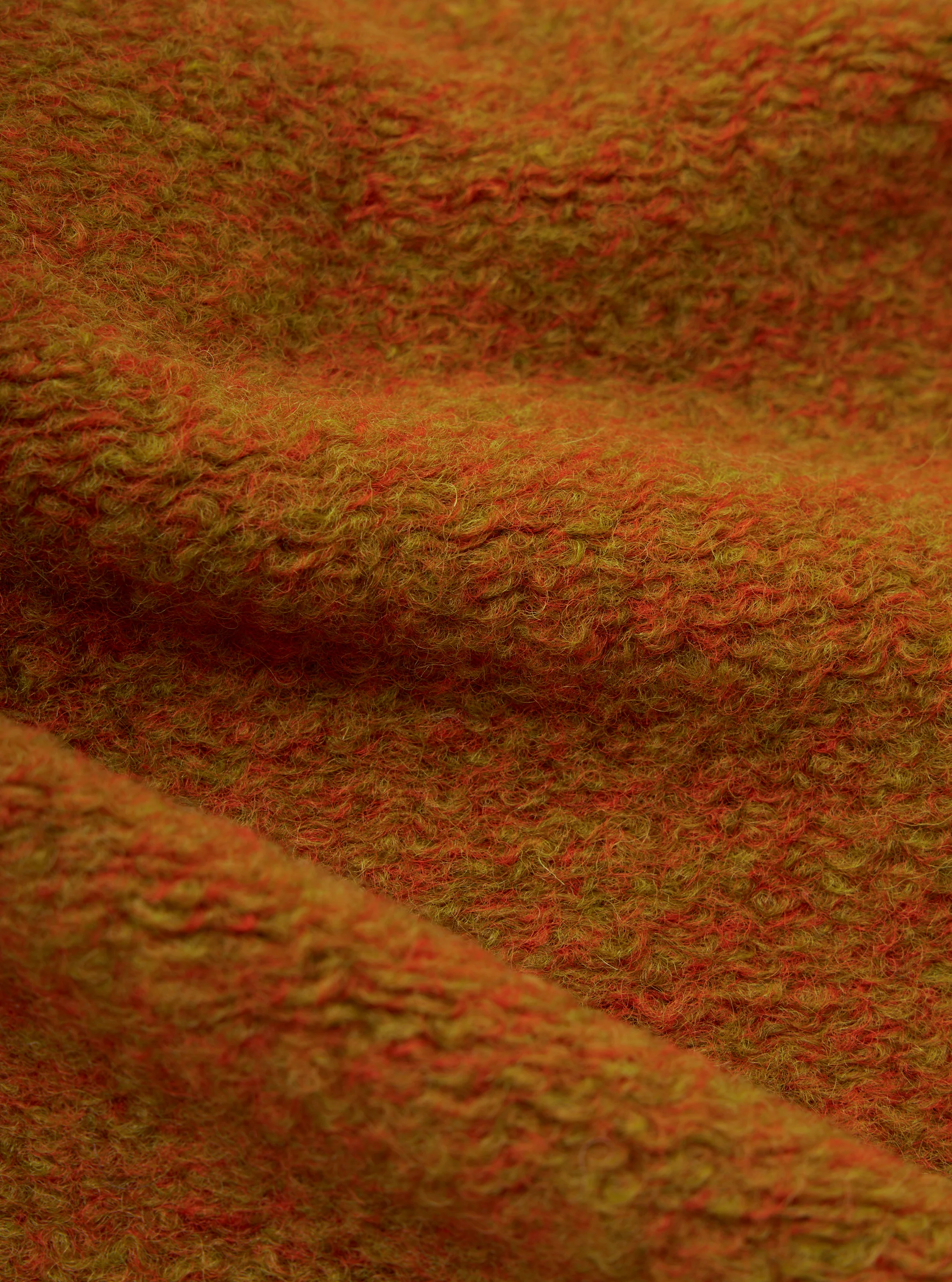 Orange Six Wool Fleece Climbing Gilet - Image 4