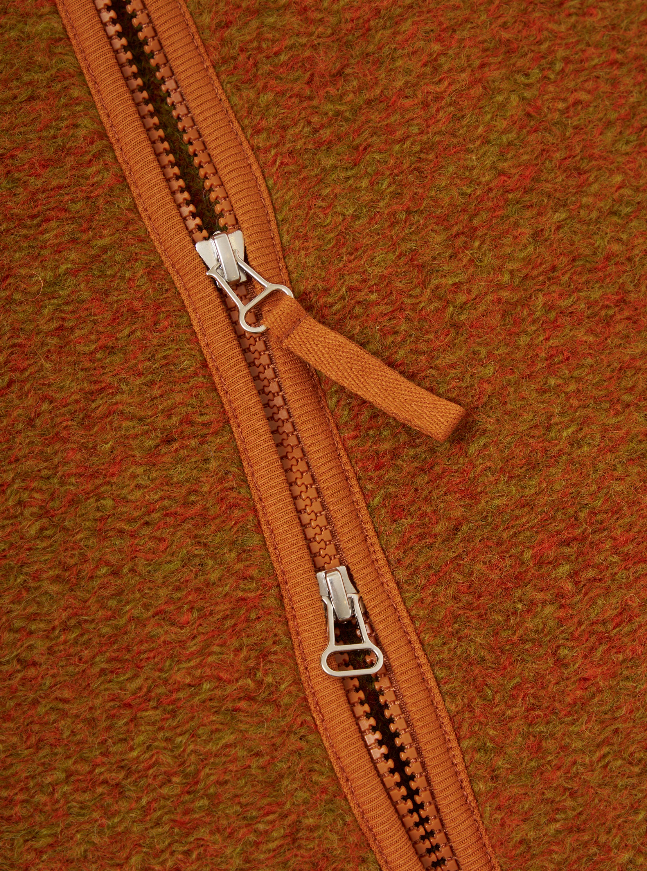 Orange Six Wool Fleece Climbing Jacket - Image 7