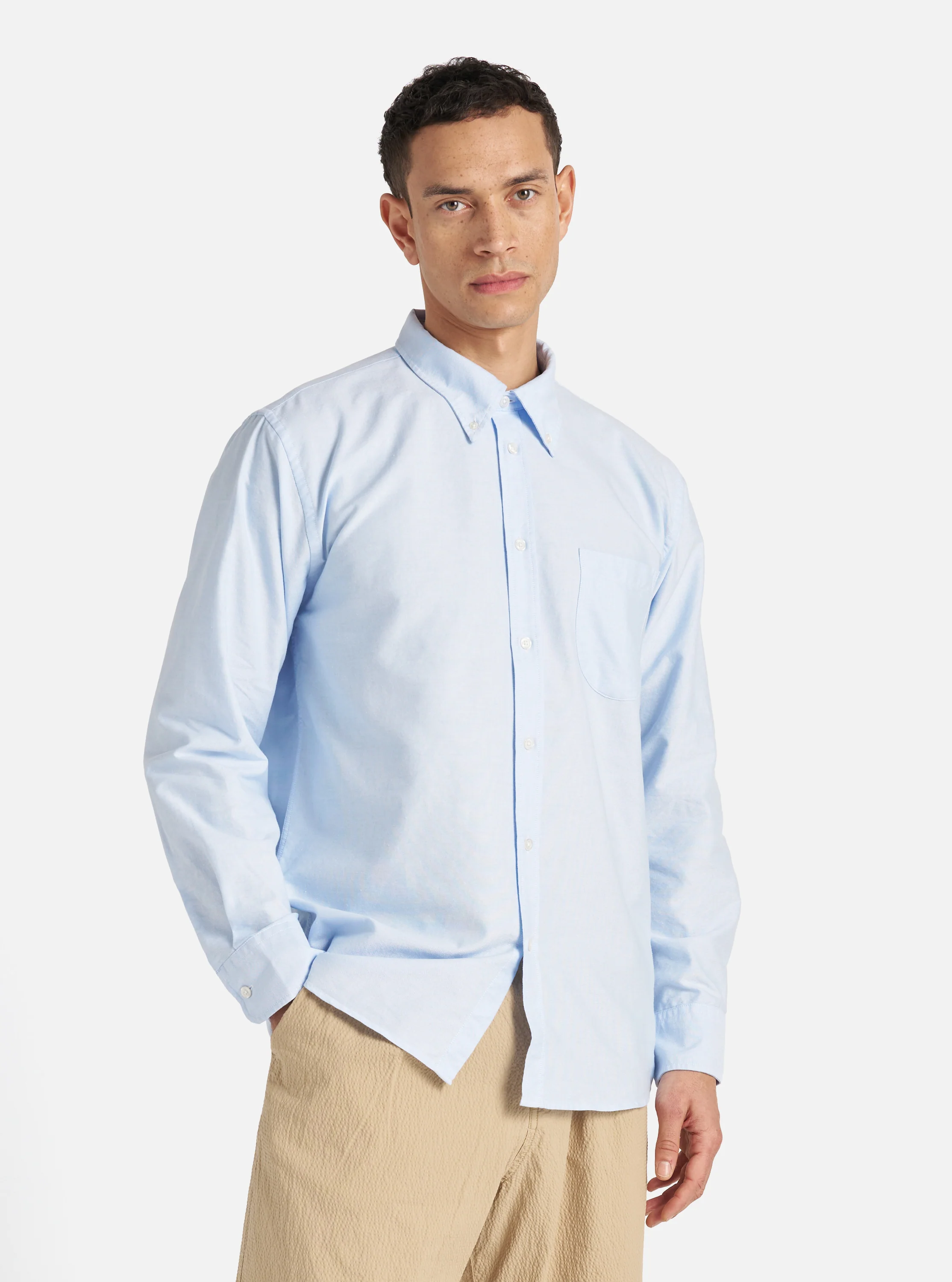 Sky Blue Oxford Daybrook Shirt - Image 2