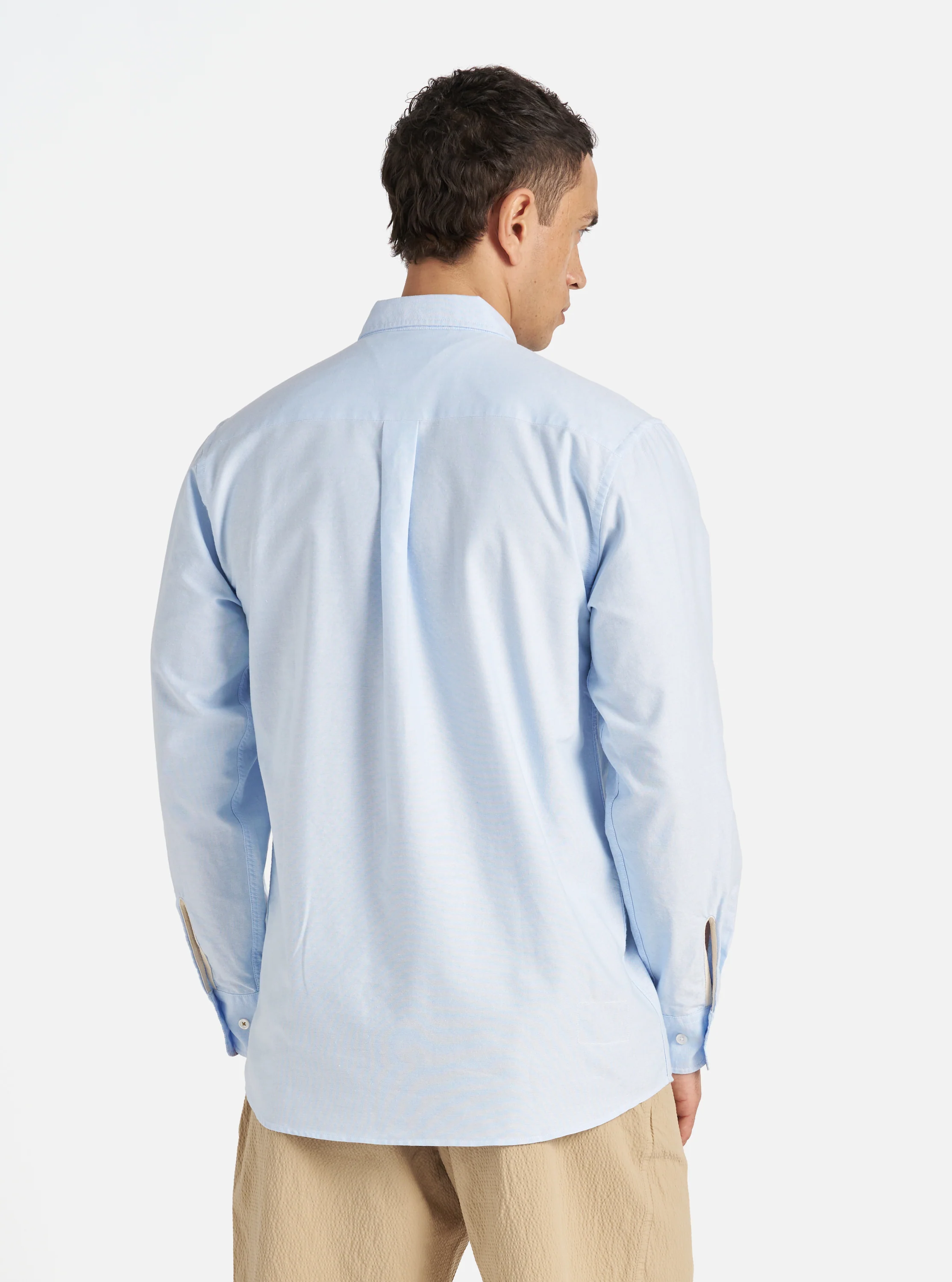 Sky Blue Oxford Daybrook Shirt - Image 3