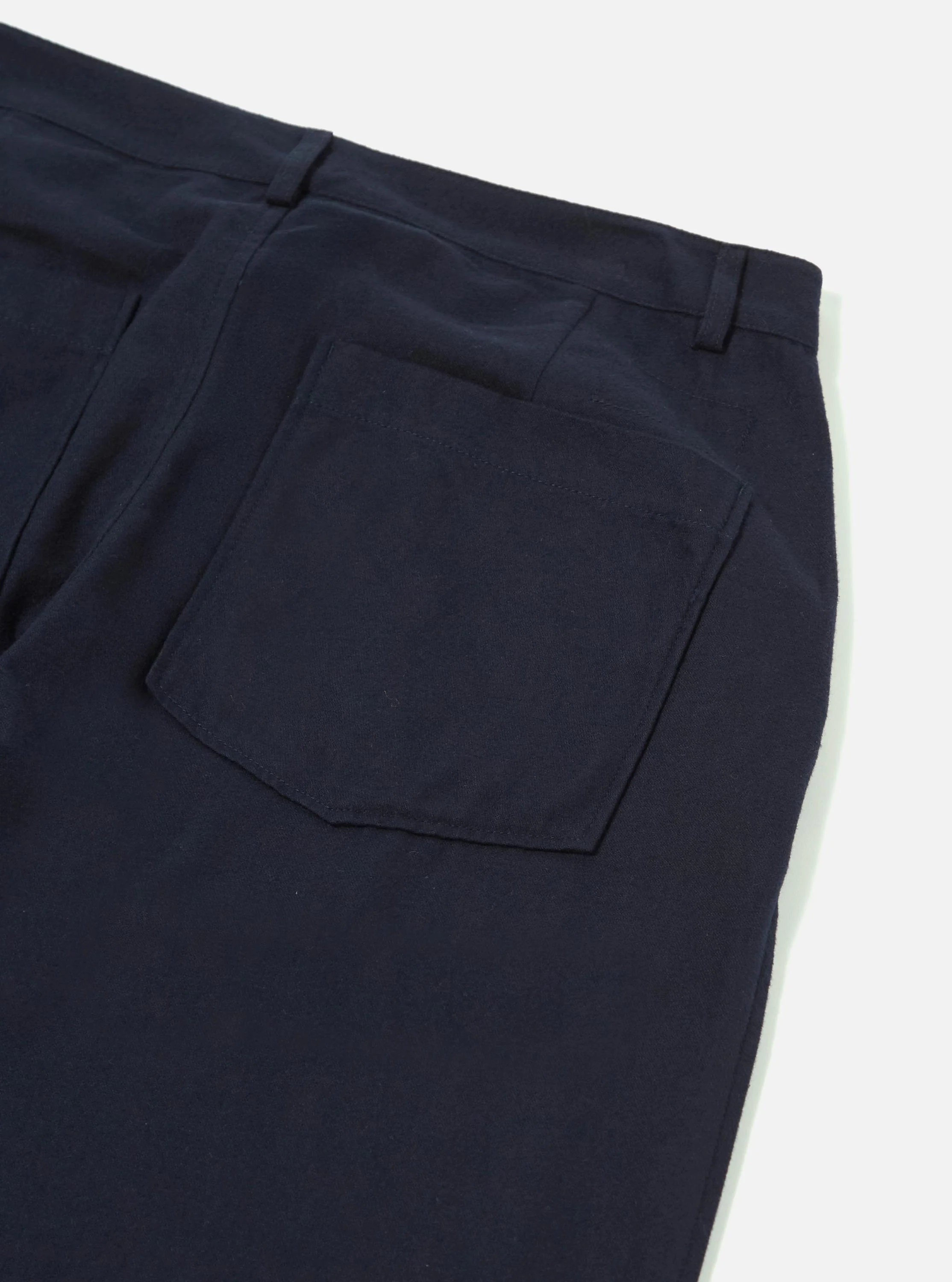 Navy Brushed Moleskin Duke Pant - Image 7