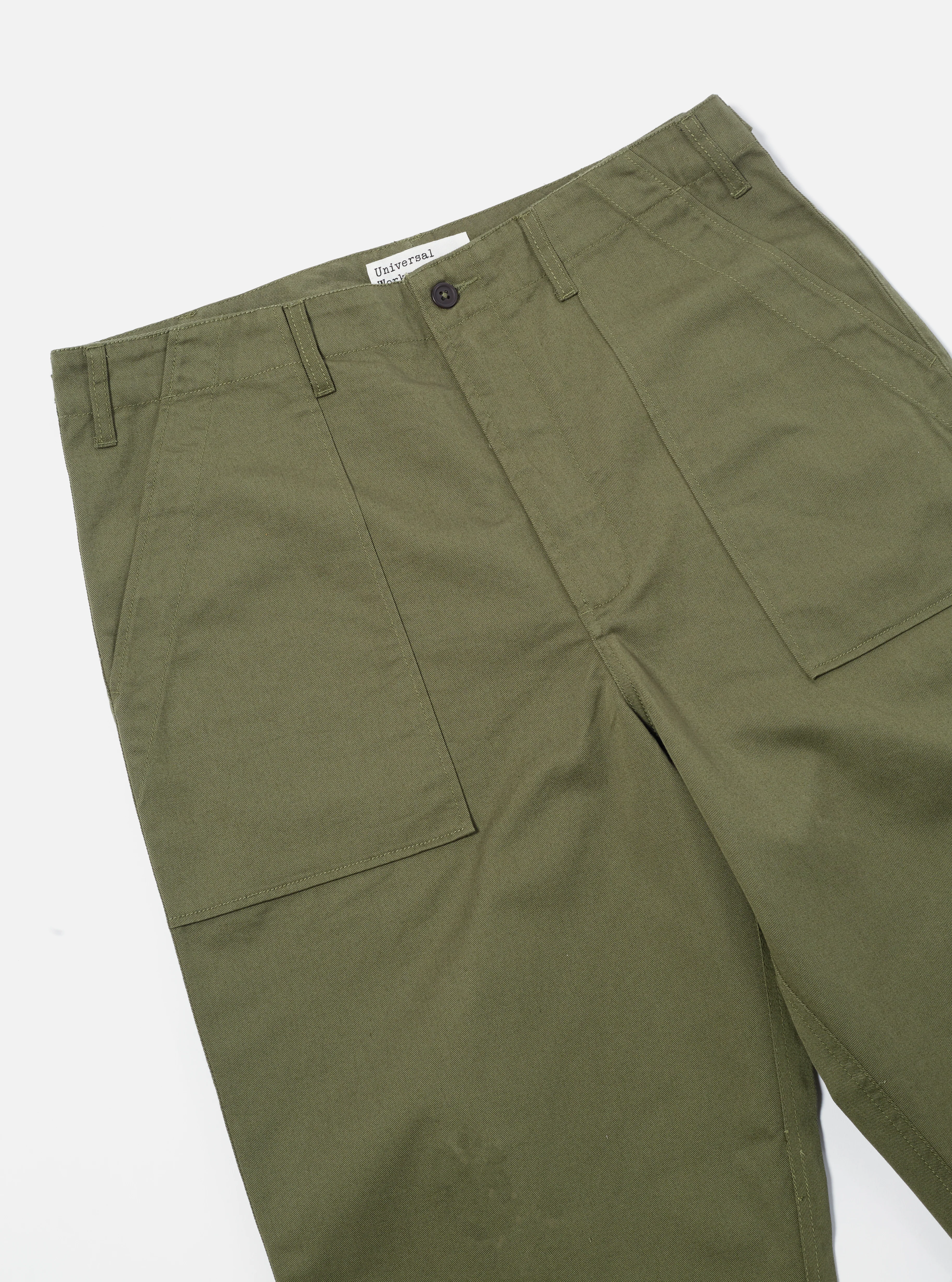 Light Olive Twill Fatigue Pant - Image 4