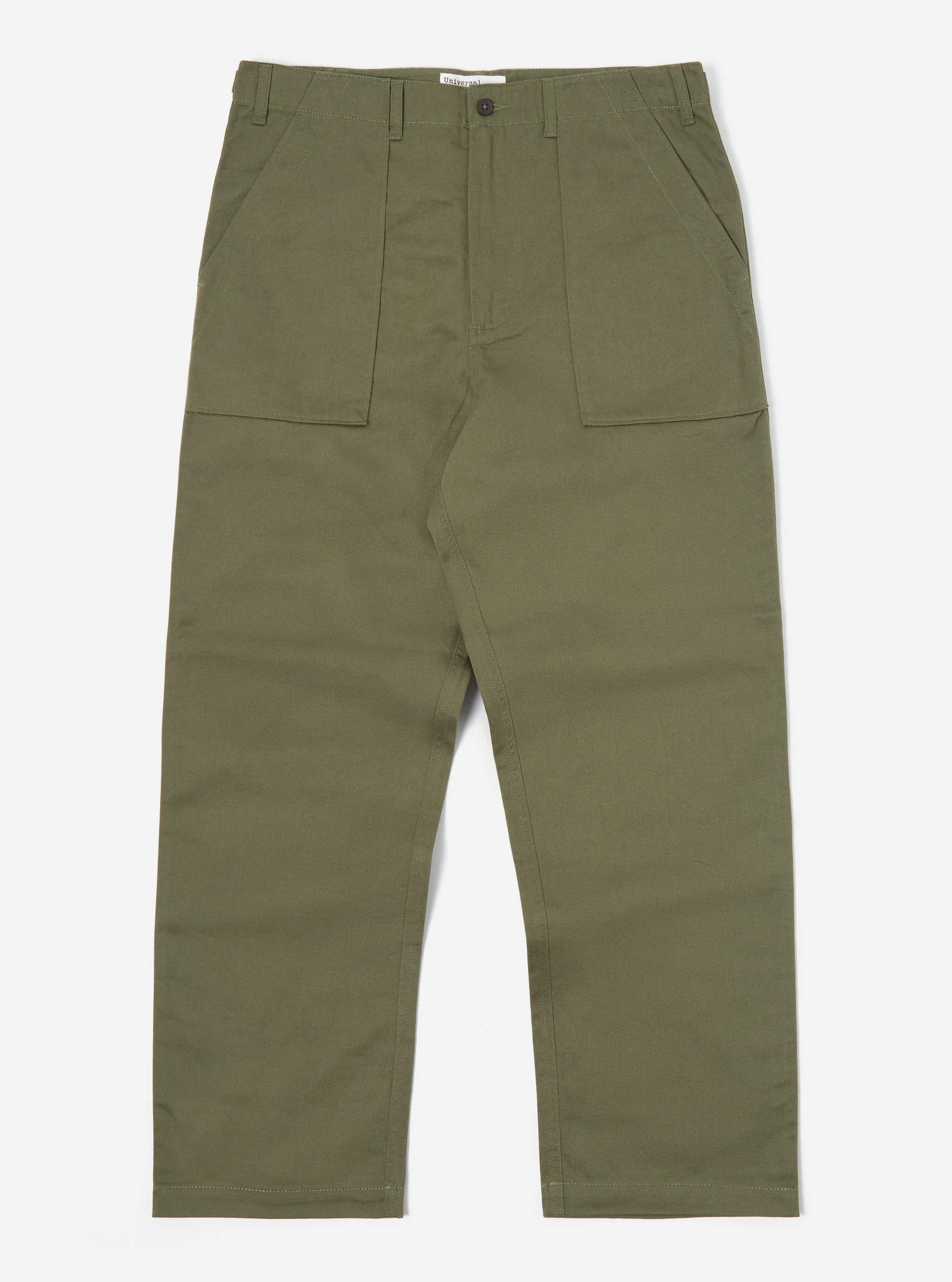 Light Olive Twill Fatigue Pant (Undarted)