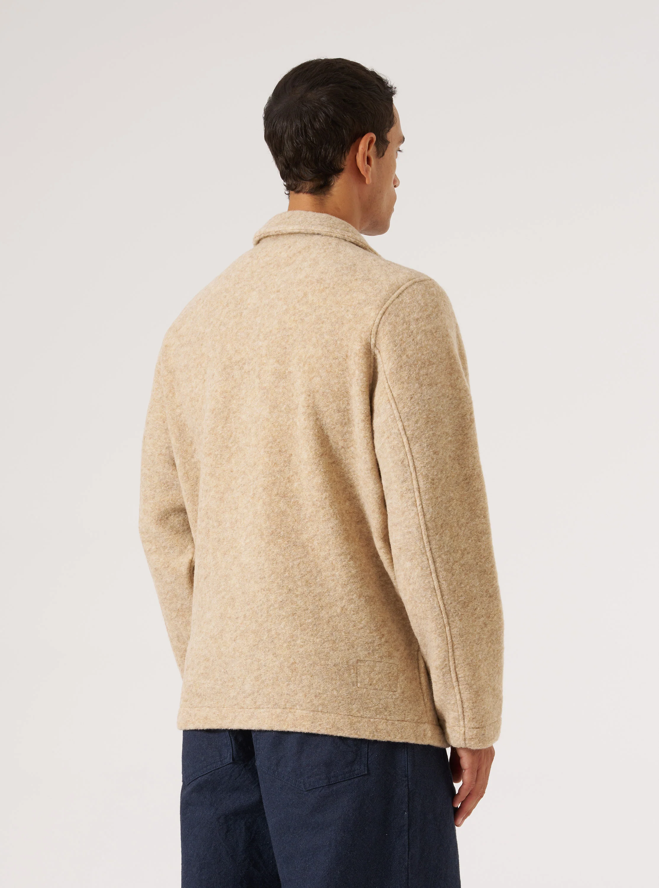 Fawn Wool Fleece Field Jacket - Image 3