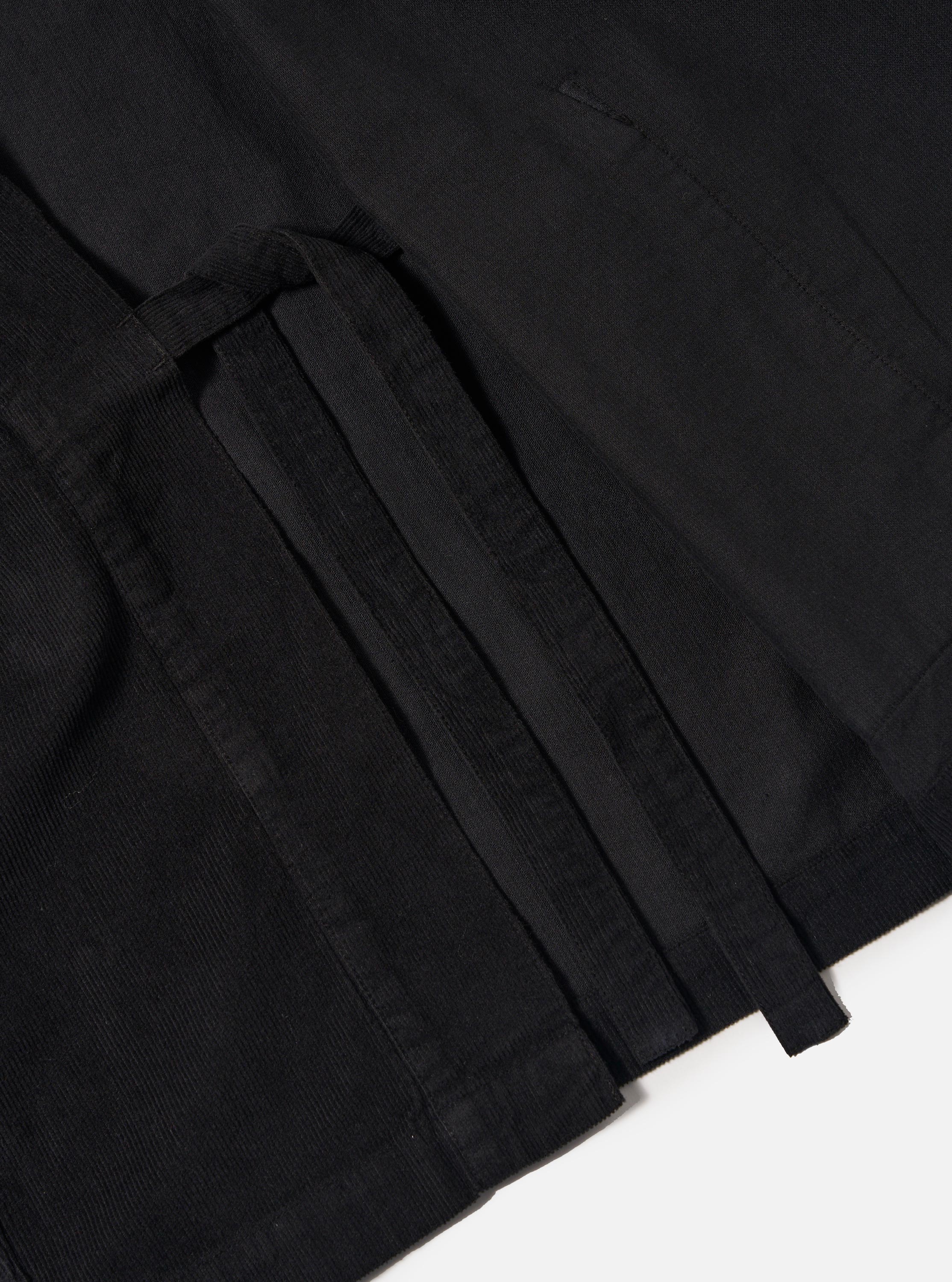 Black Fine Cord Kyoto Work Jacket - Image 7