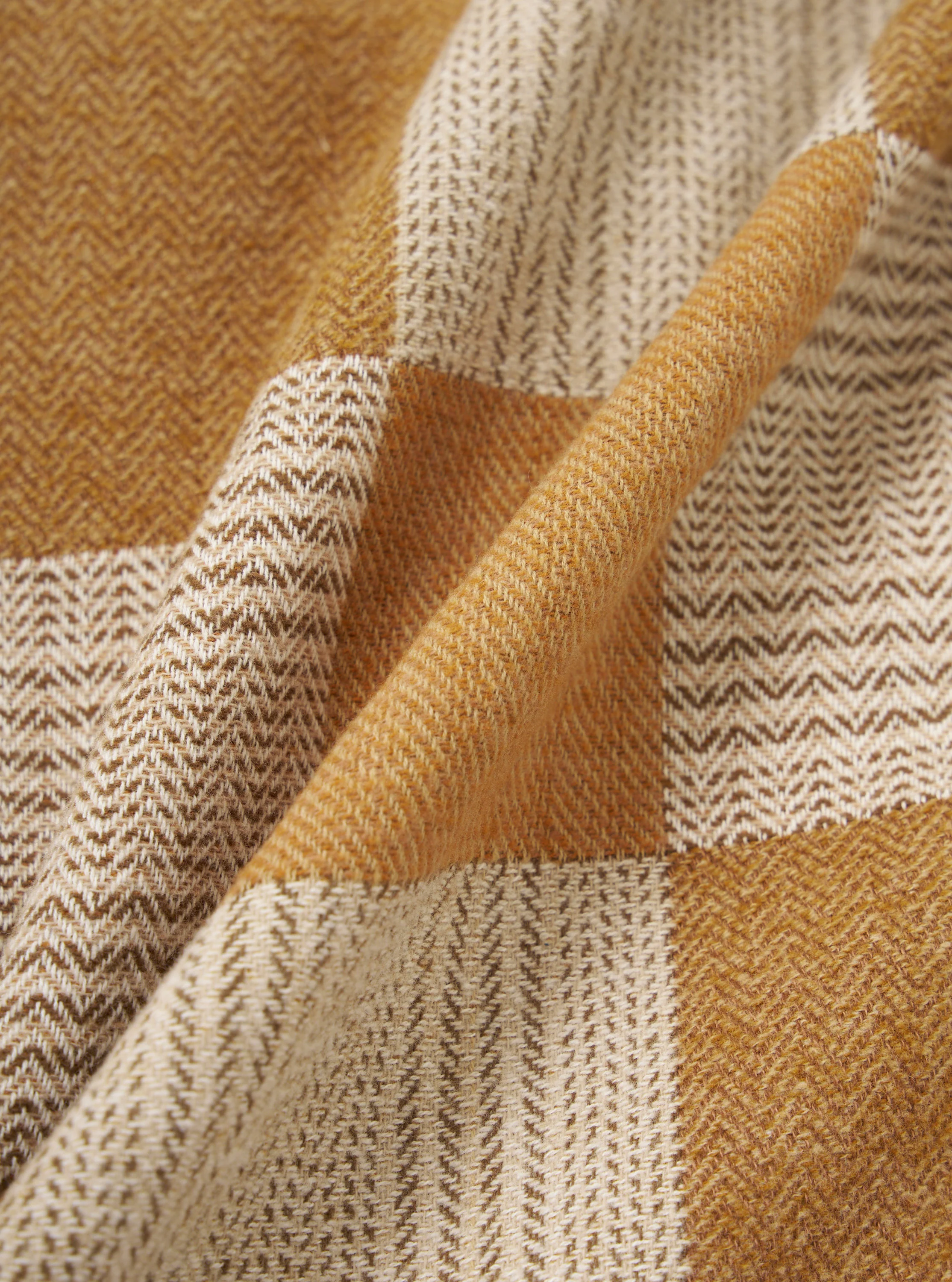 Brown Japanese Patchwork Kyoto Work Jacket - Image 4