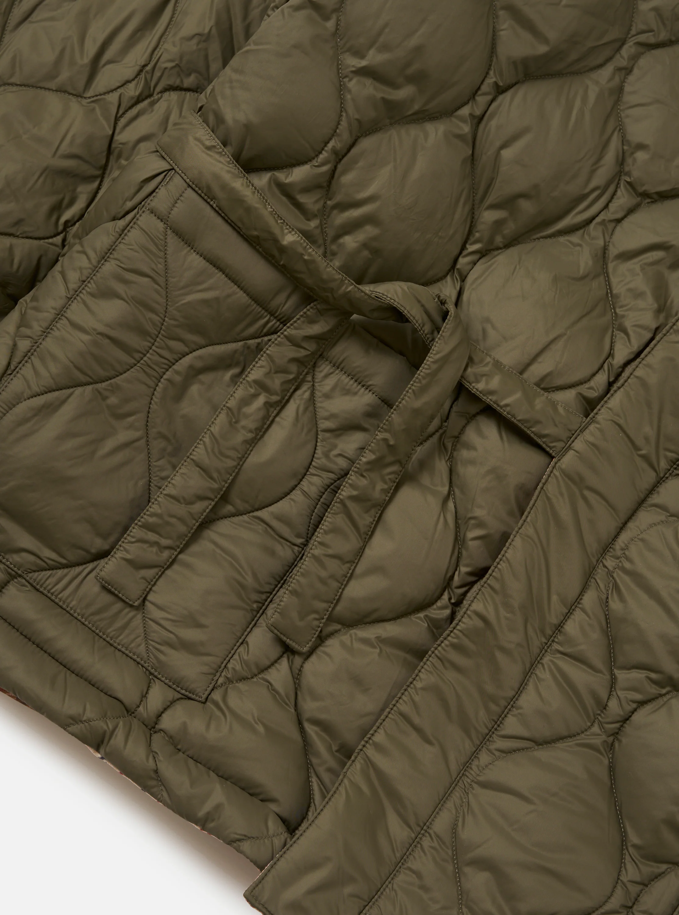 TAION x Universal Works Reversible Dark Olive Military Line Kyoto Work Jacket - Image 11