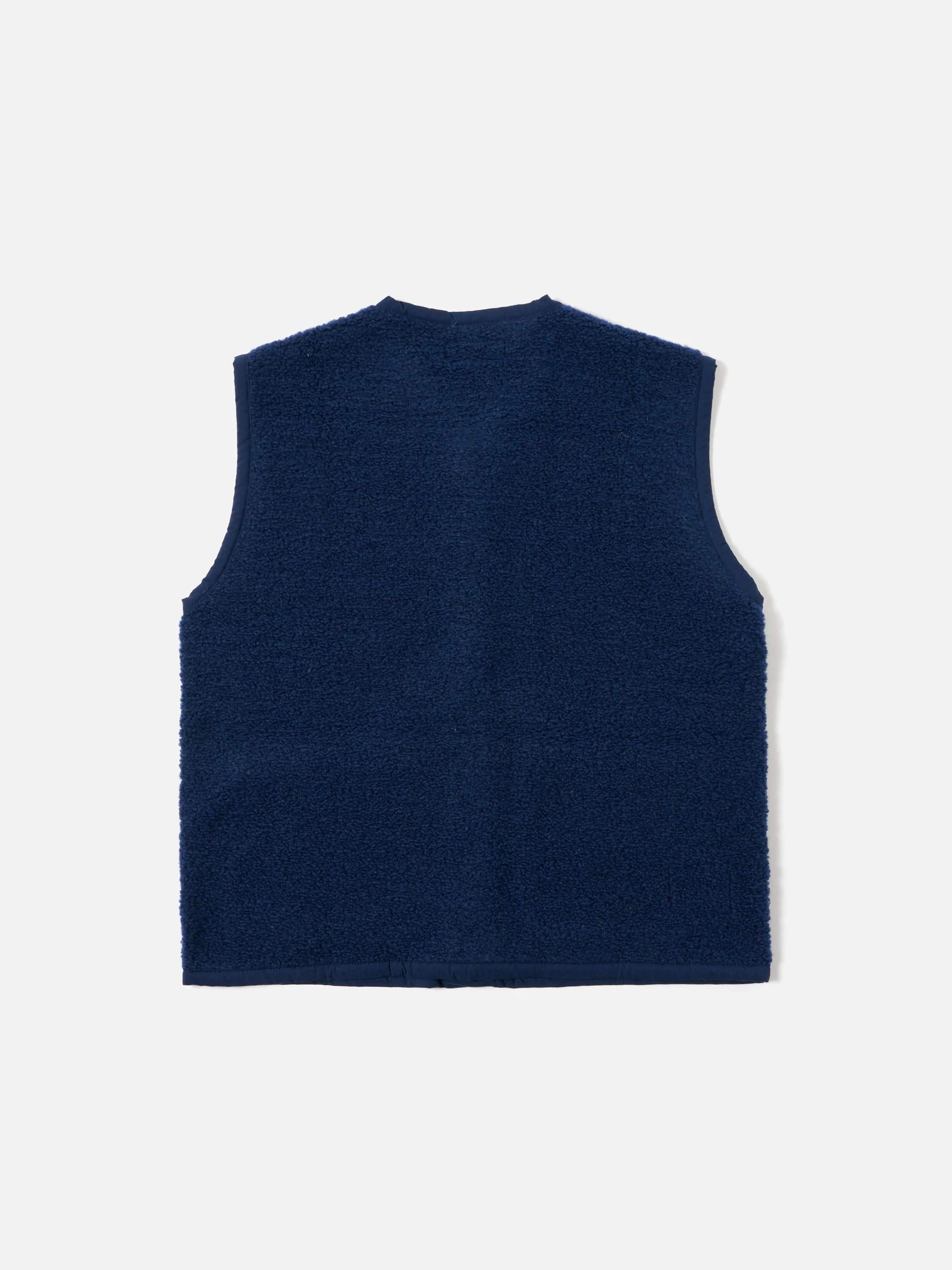 Navy Alvar Fleece Lancaster Gilet - Image 4