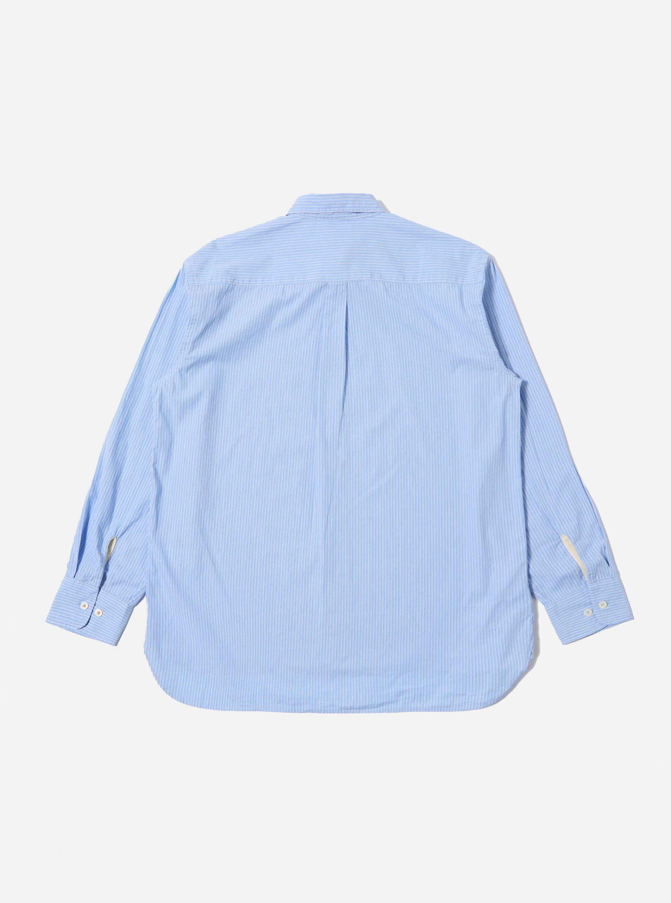 Blue Vila Stripe Narrow Lazy Day Shirt - Image 5