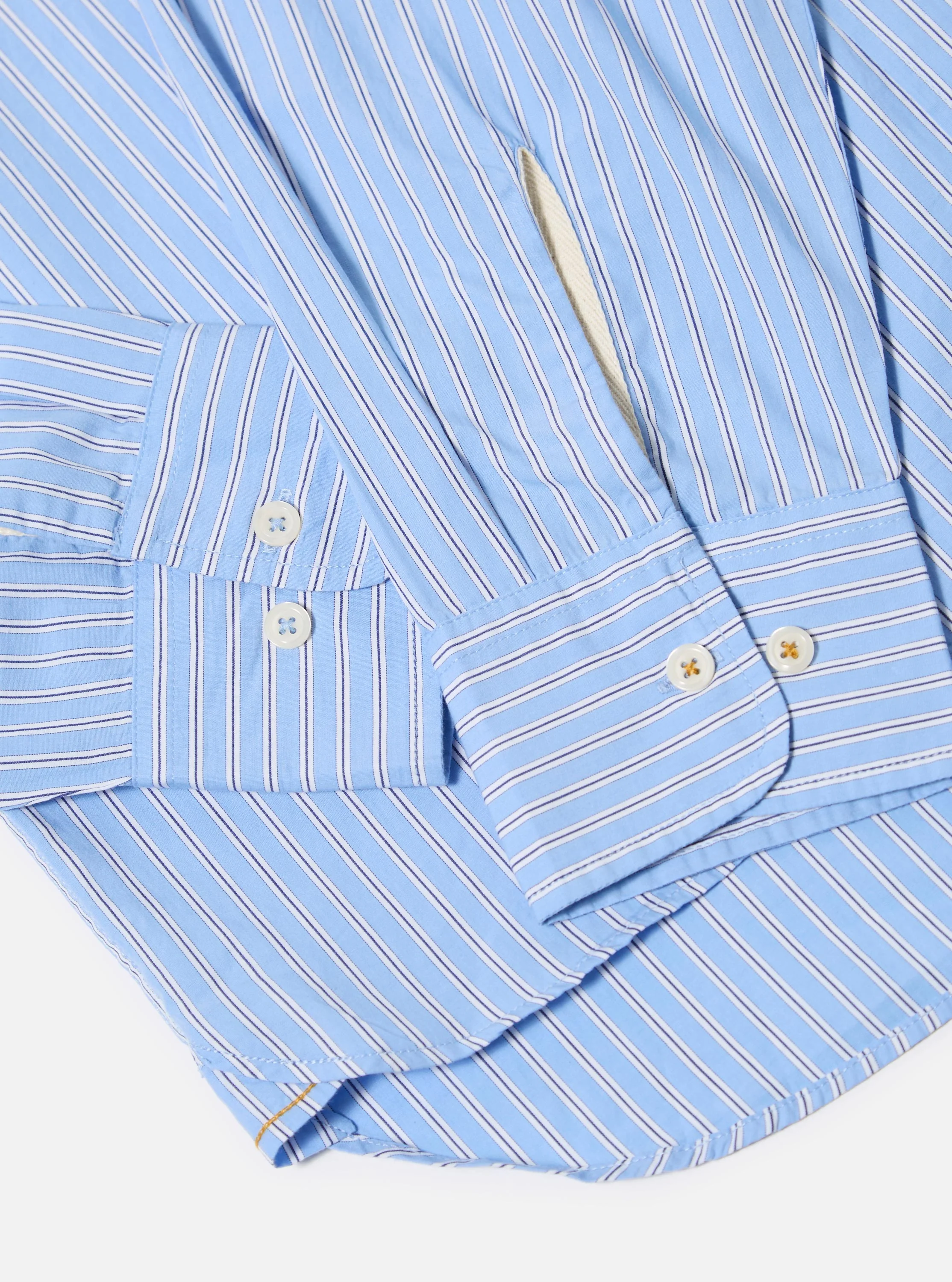 Blue Vila Stripe Wide Lazy Day Shirt - Image 9