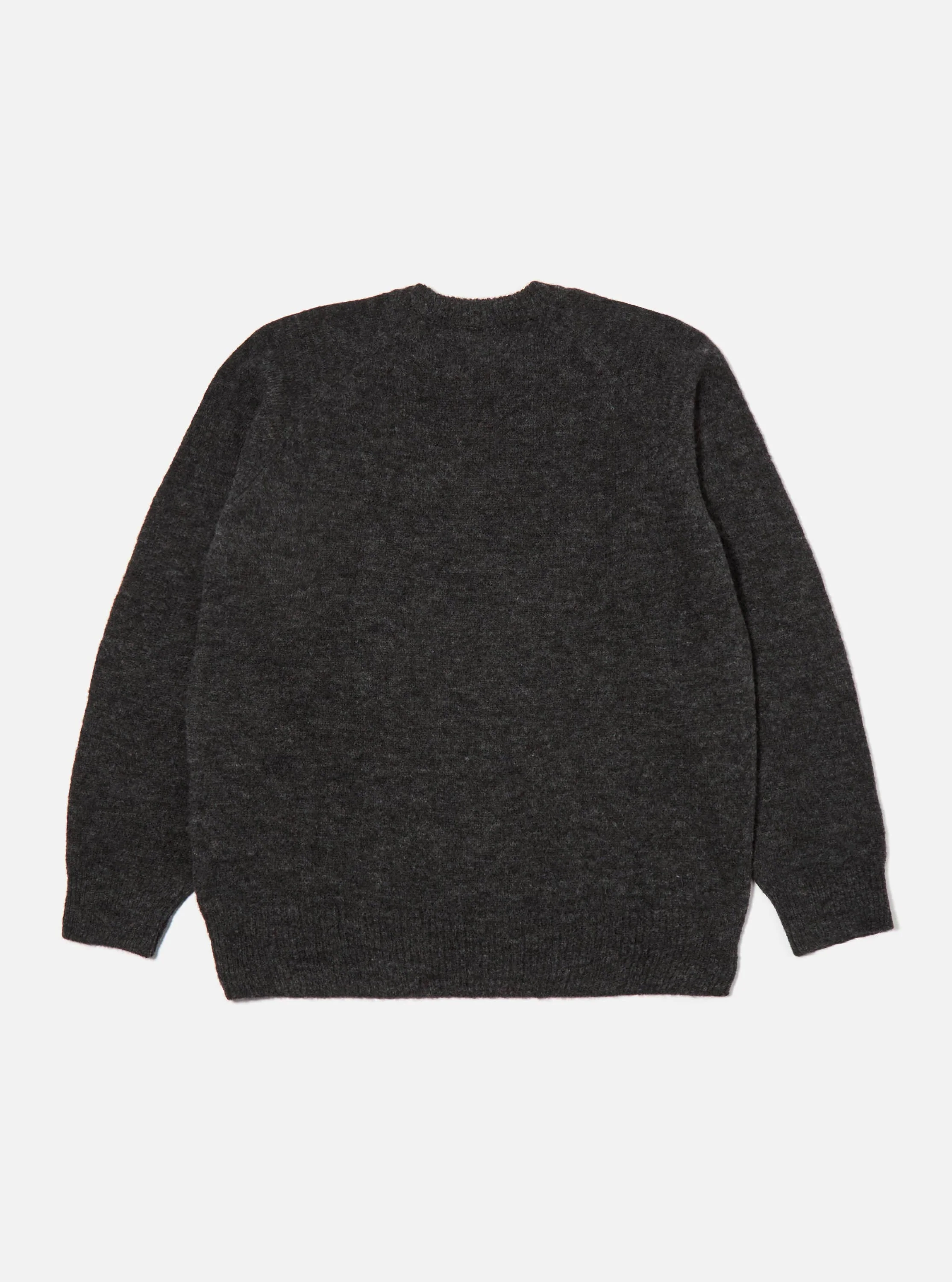 Charcoal Alpaca Knit Lyon Crew - Image 5