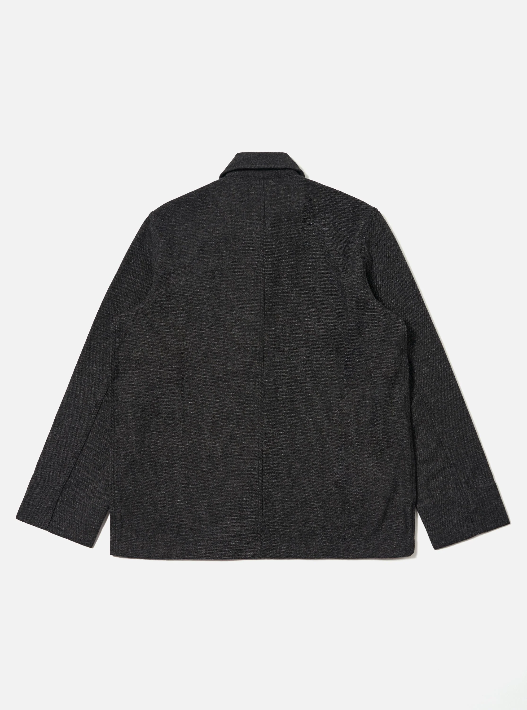 Grey Anders Wool Upcycled Merchant Jacket - Image 5