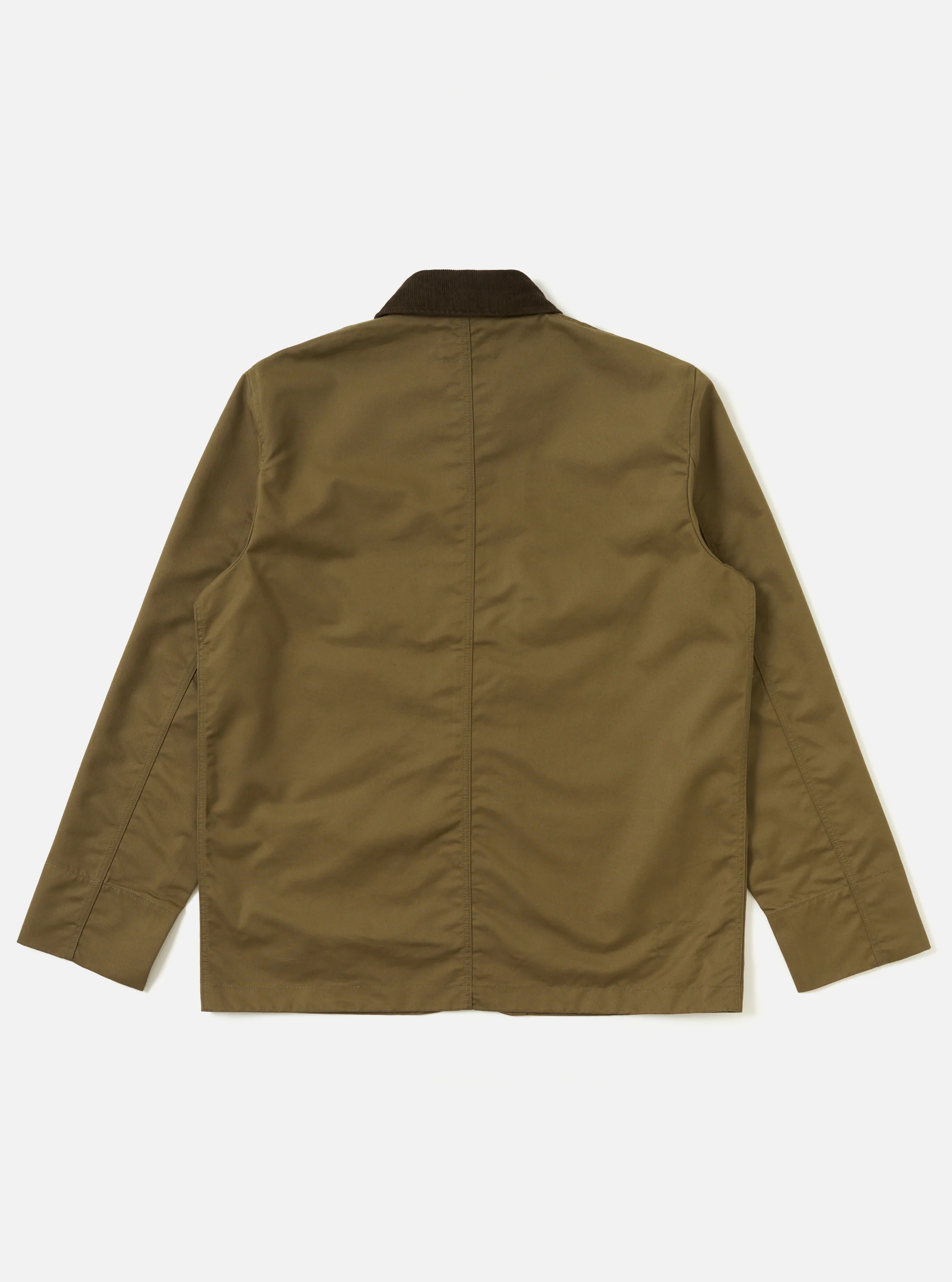 Khaki Brushed Polytech Merchant Jacket - Image 5