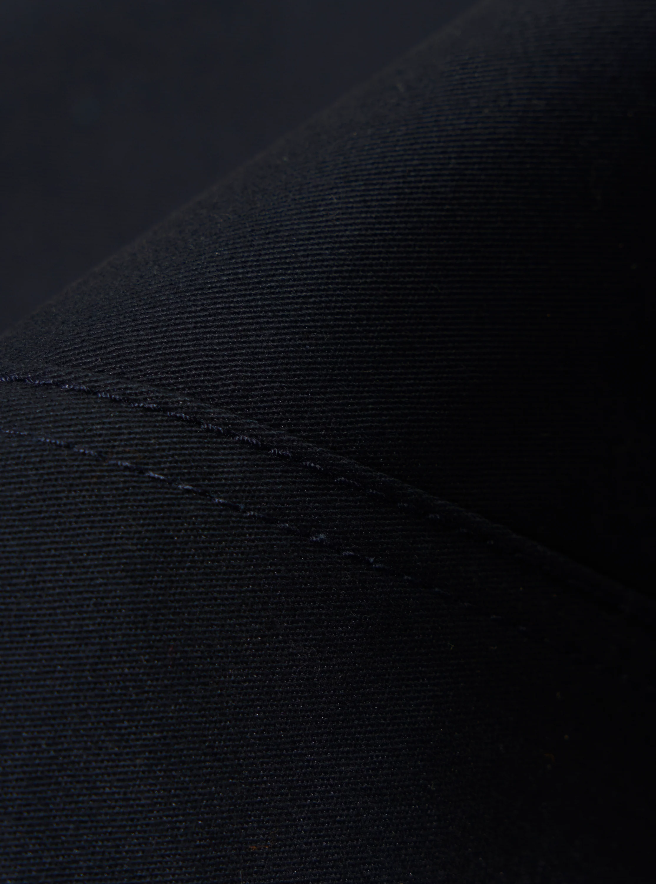Navy Brushed Polytech Merchant Jacket - Image 4