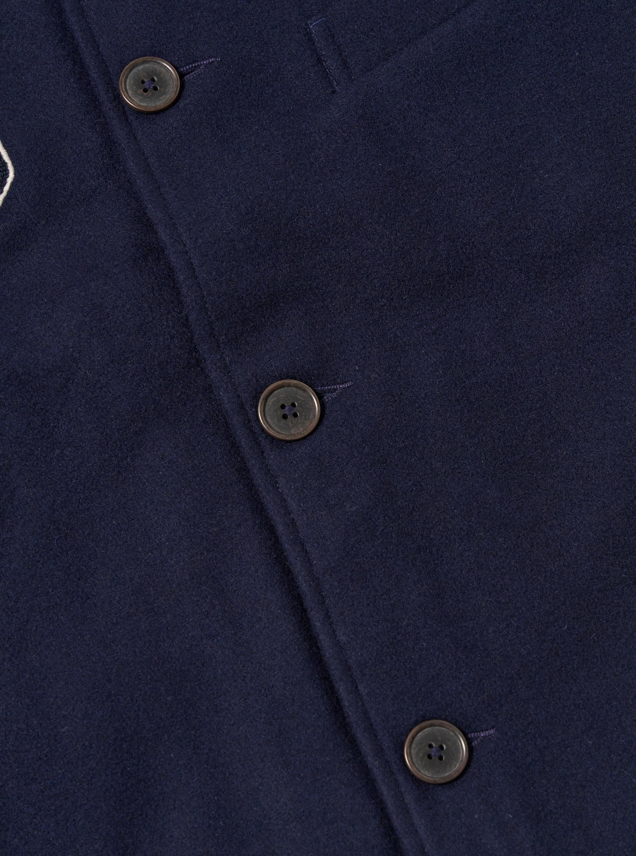 Navy Mowbray Newark Bomber Jacket - Image 9