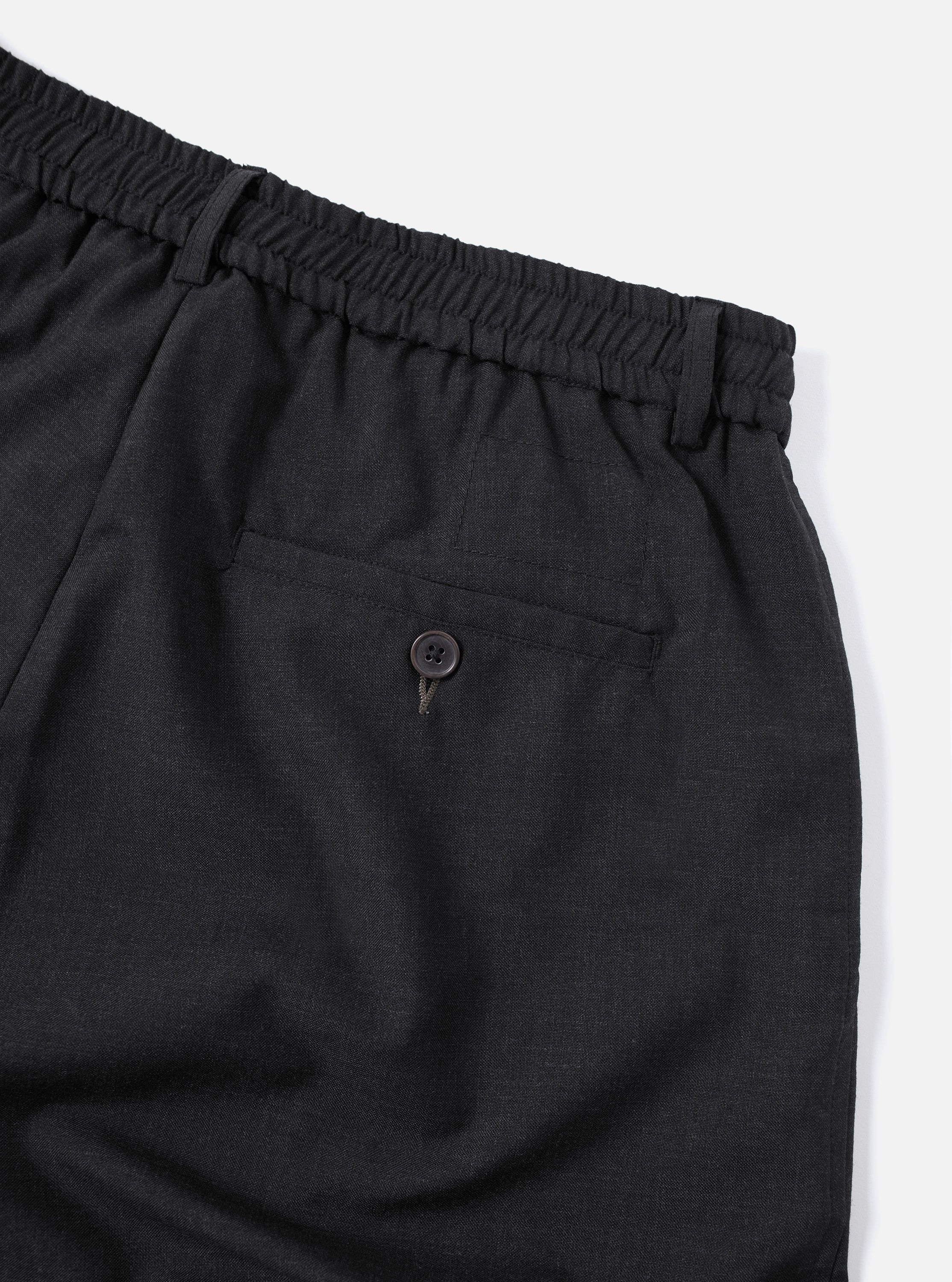 Charcoal Tropical Suiting Oxford Pant - Image 5