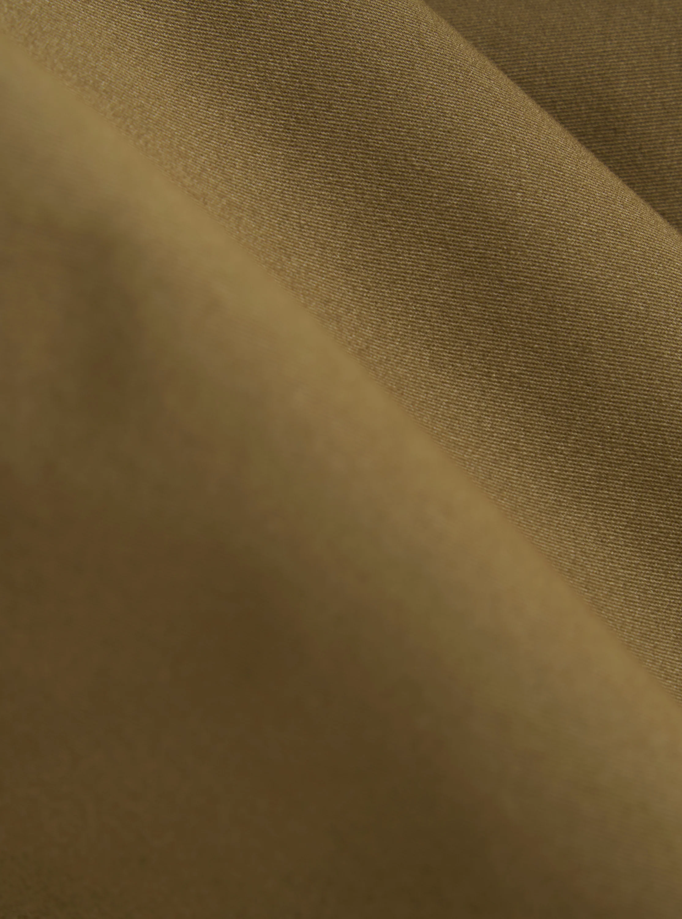 Khaki Brushed Polytech Parachute Liner Jacket - Image 3