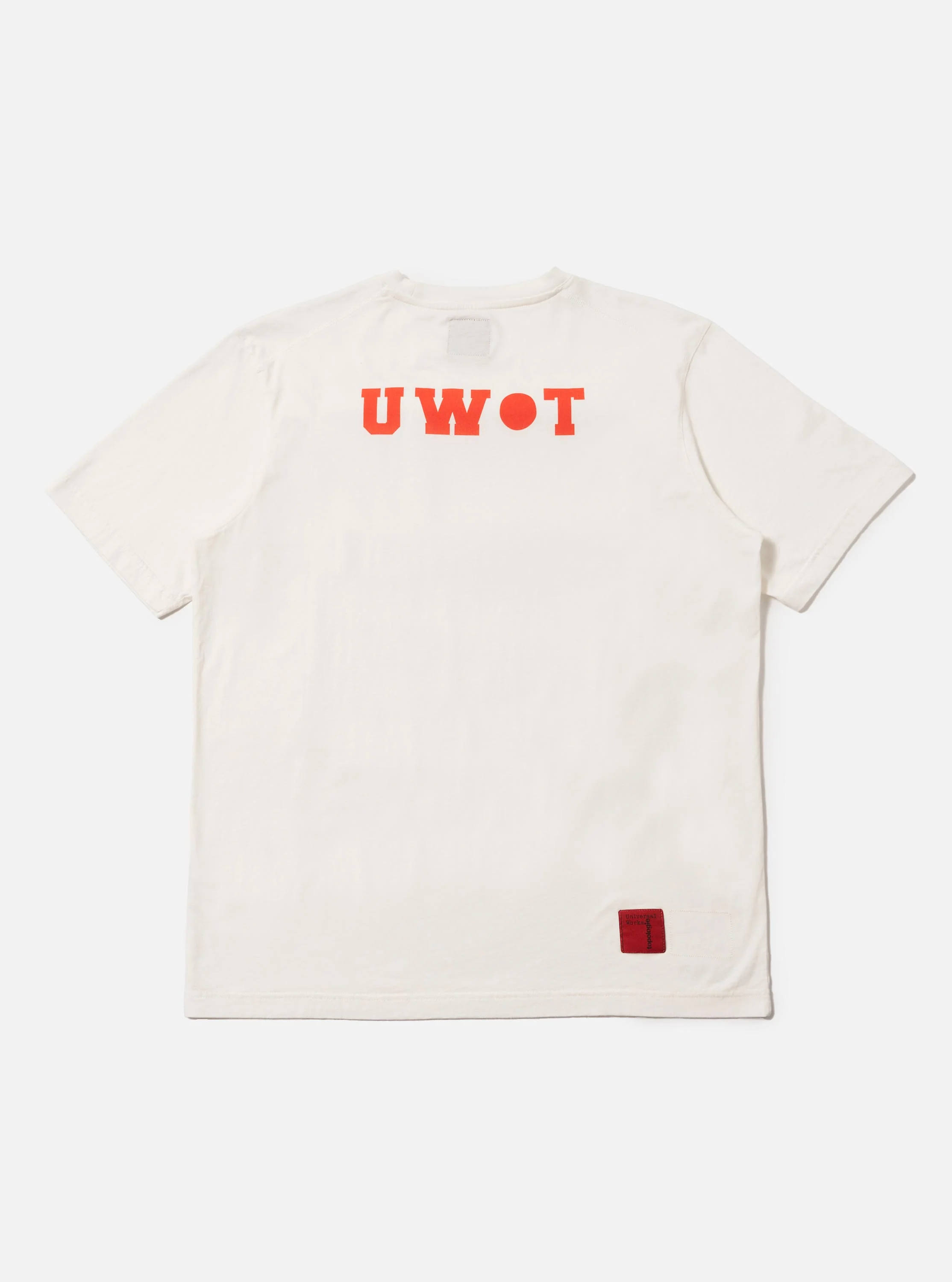 Topologie x Universal Works Ecru Organic Jersey Climb Print Tee - Image 5