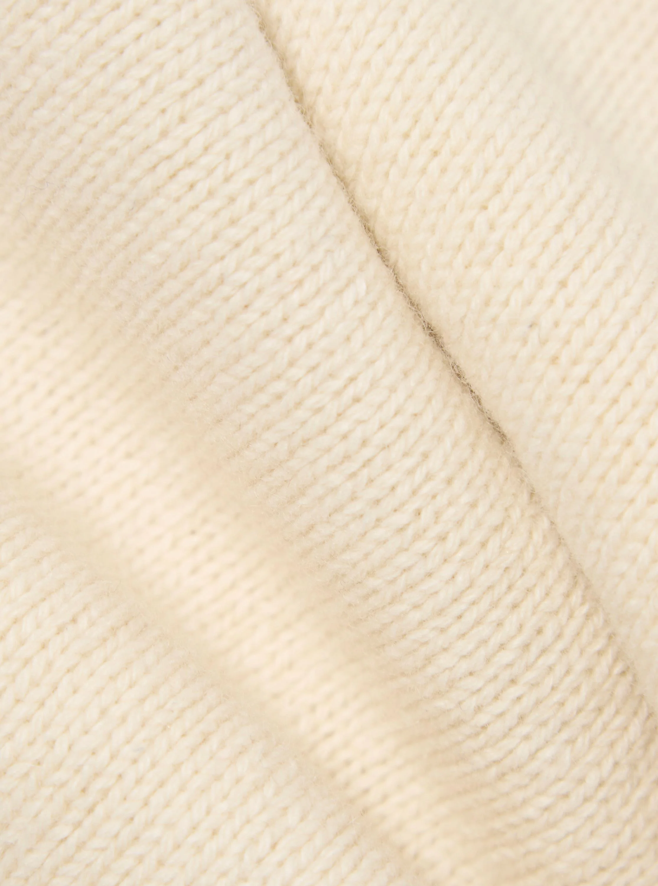 Ecru Recycled Shetland Roll Neck - Image 4