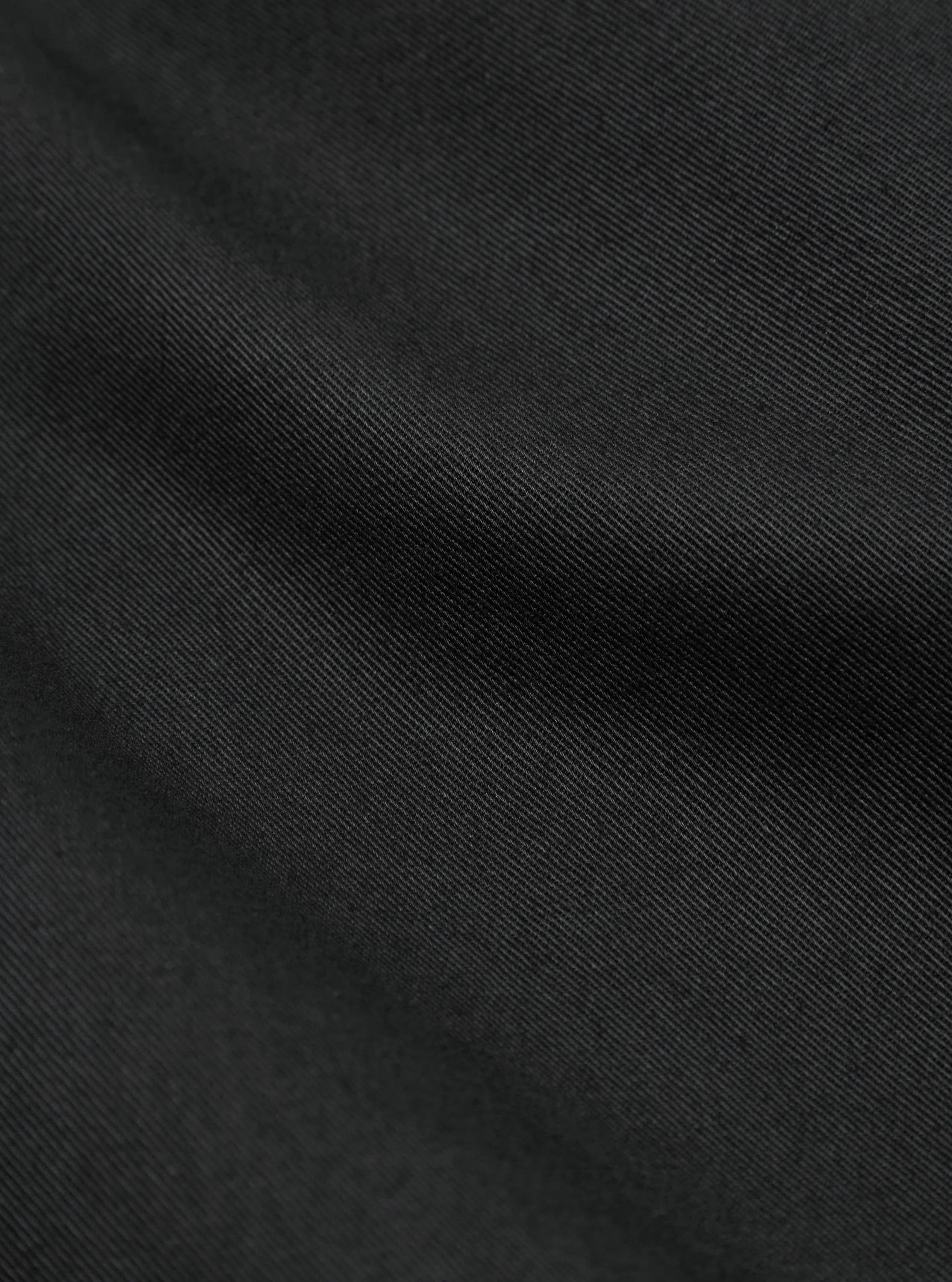 Black Twill Three Button Jacket - Image 2