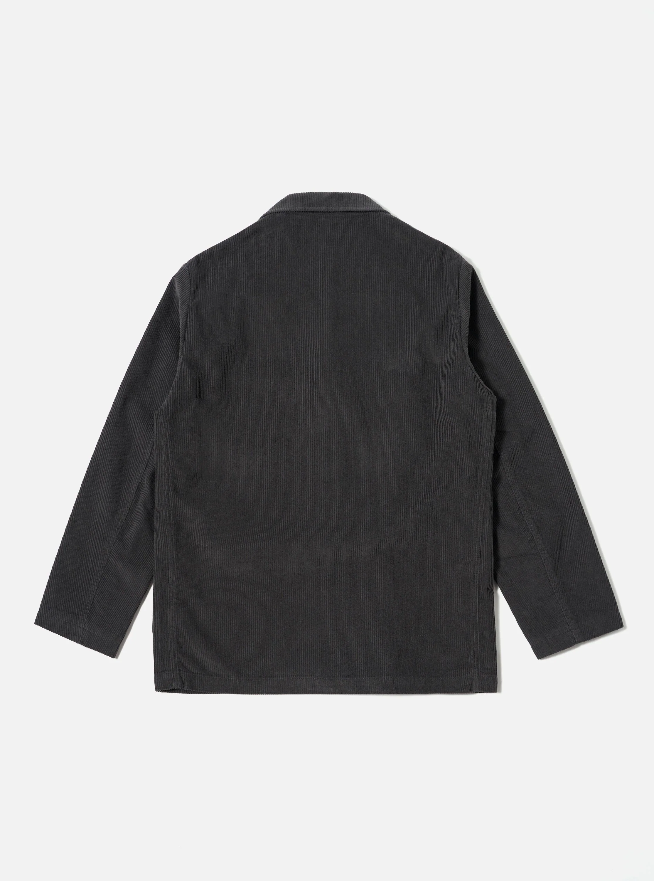 Charcoal Cord Three Button Jacket - Image 5