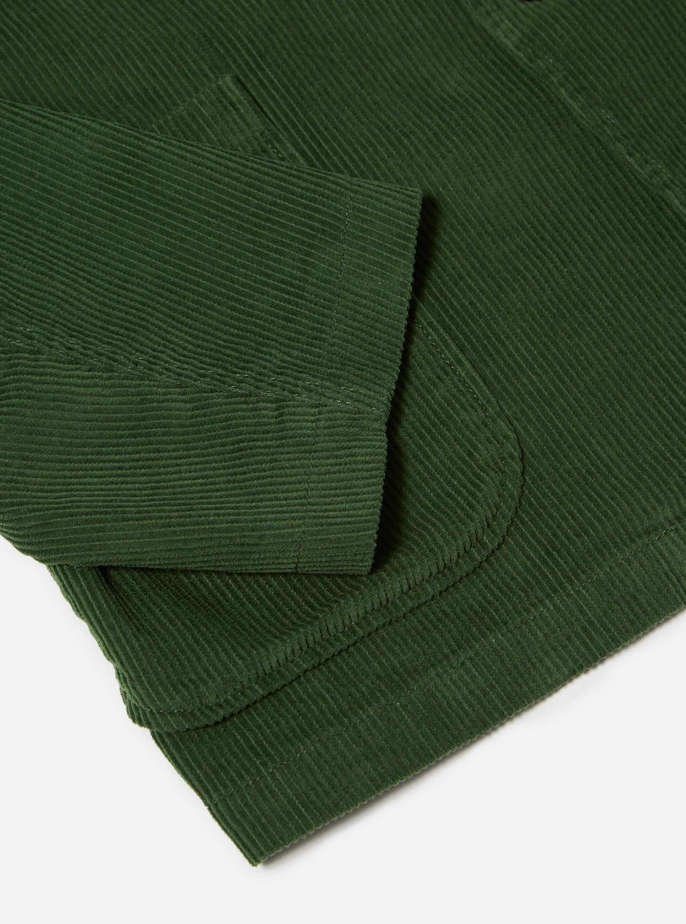 Green Cord Three Button Jacket - Image 9