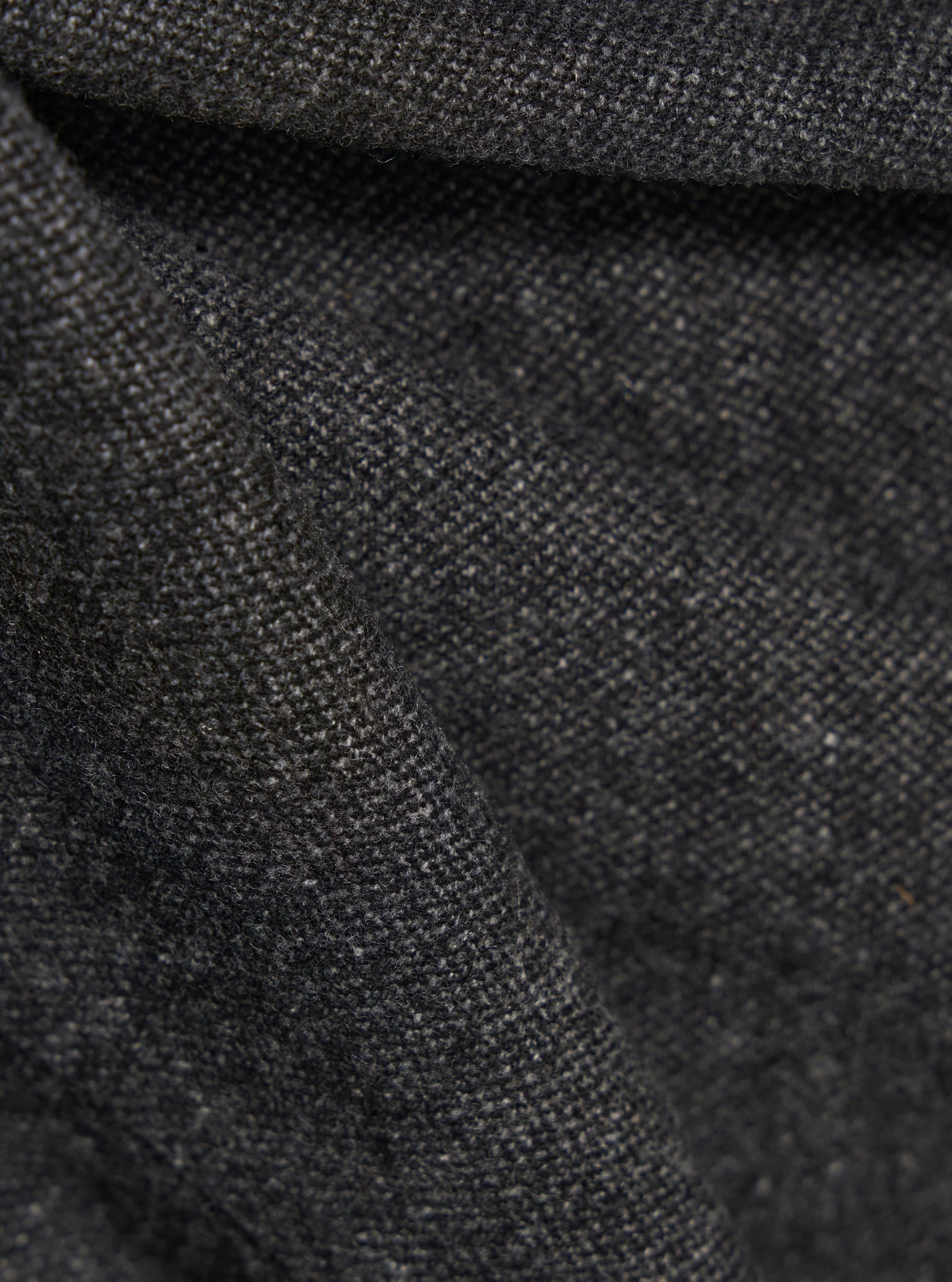 Grey Anders Wool Upcycled Two Button Jacket - Image 4