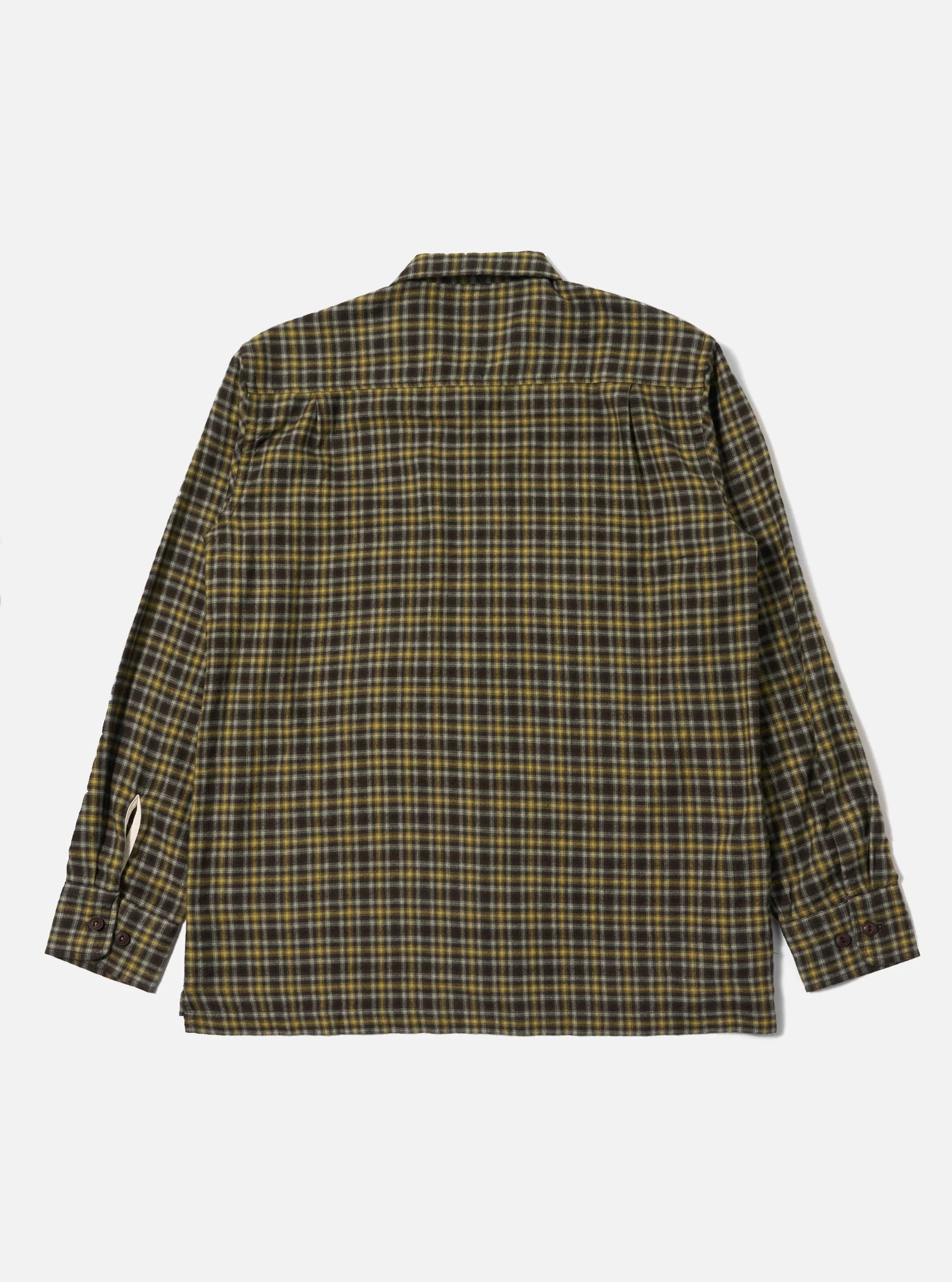 Brown Bang Check Utility Shirt - Image 5