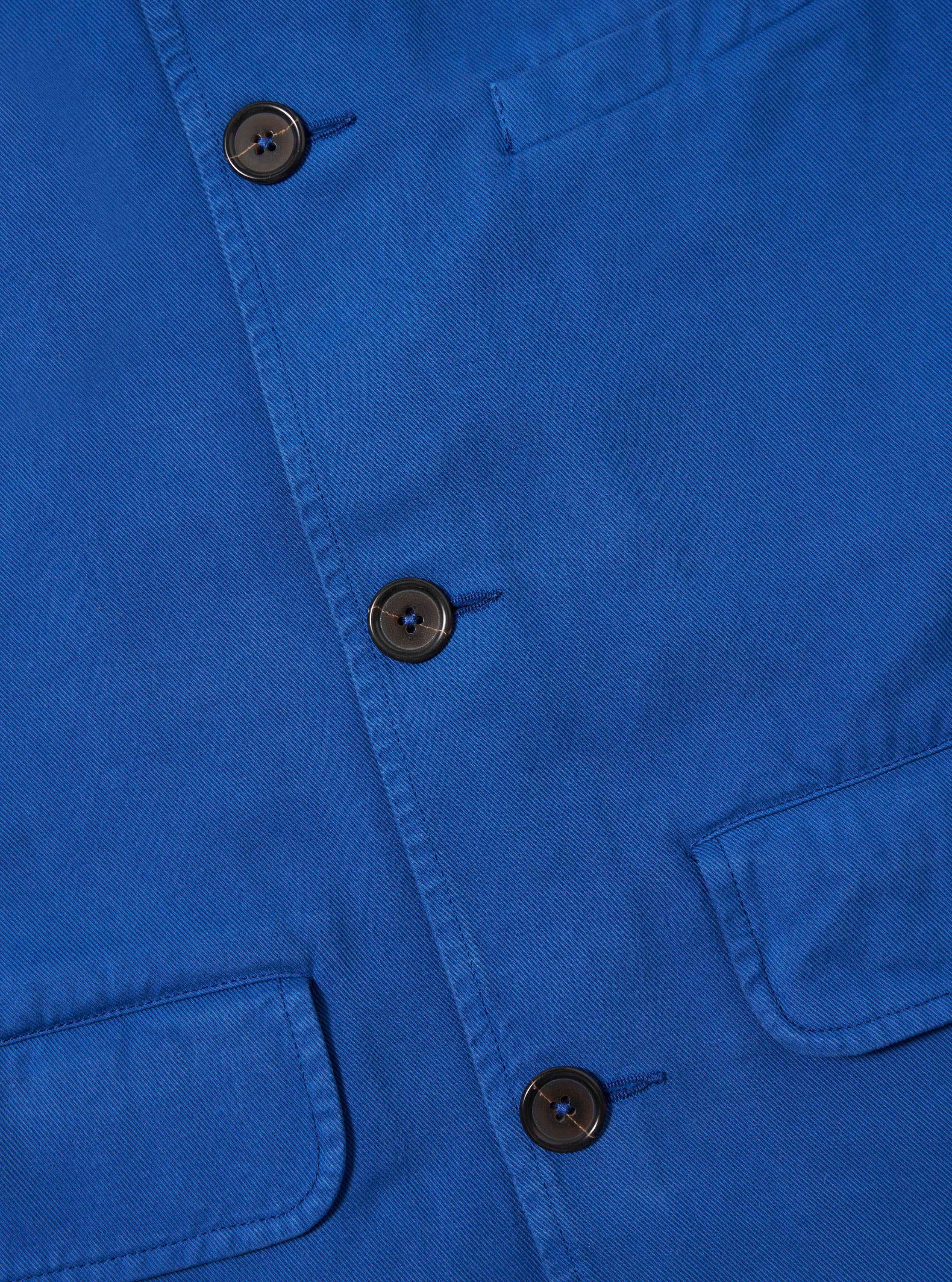 Navy Derek Twill Warmus Jacket - Image 8