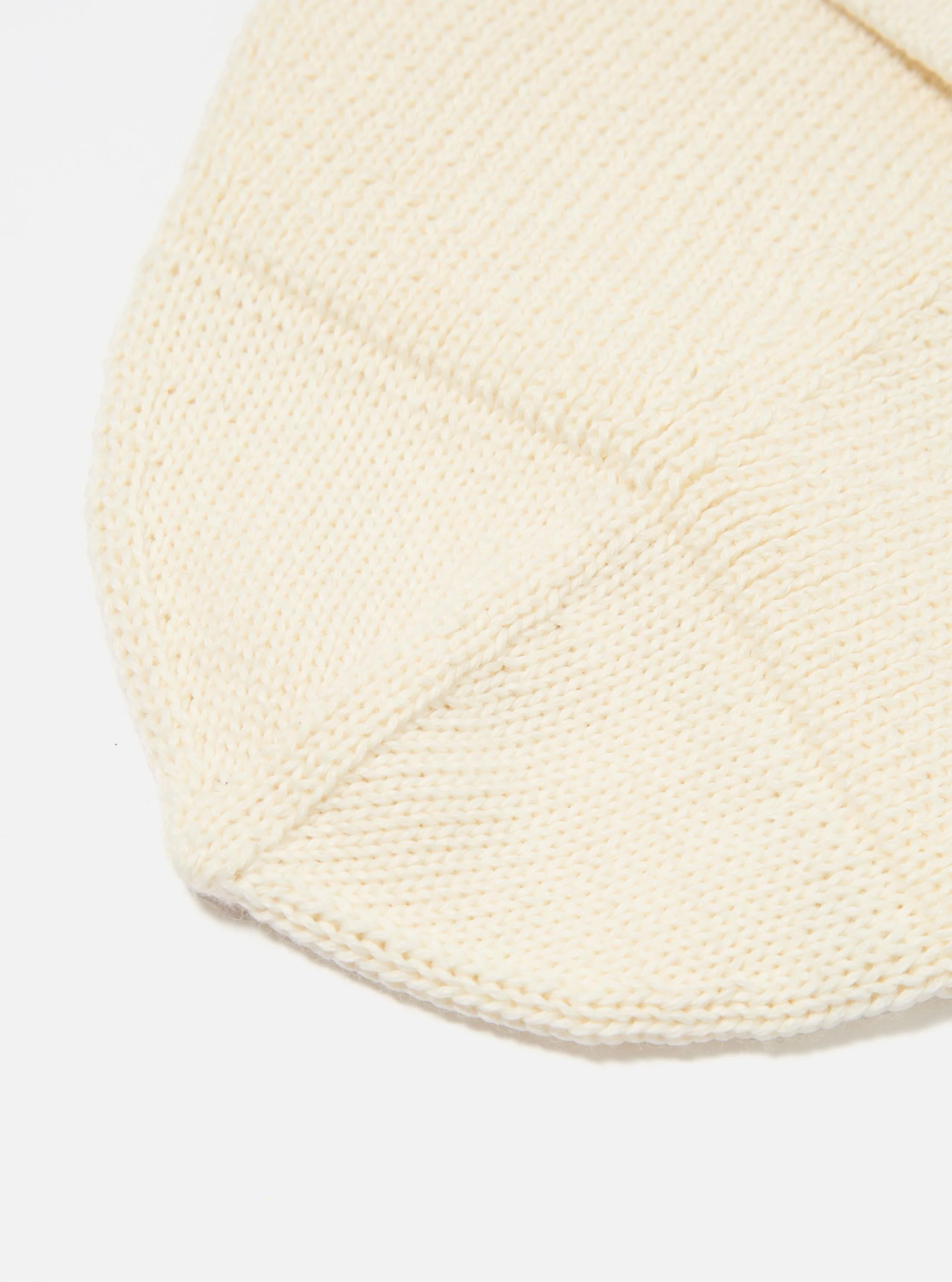 Ecru Merino Knit Watch Cap - Image 4