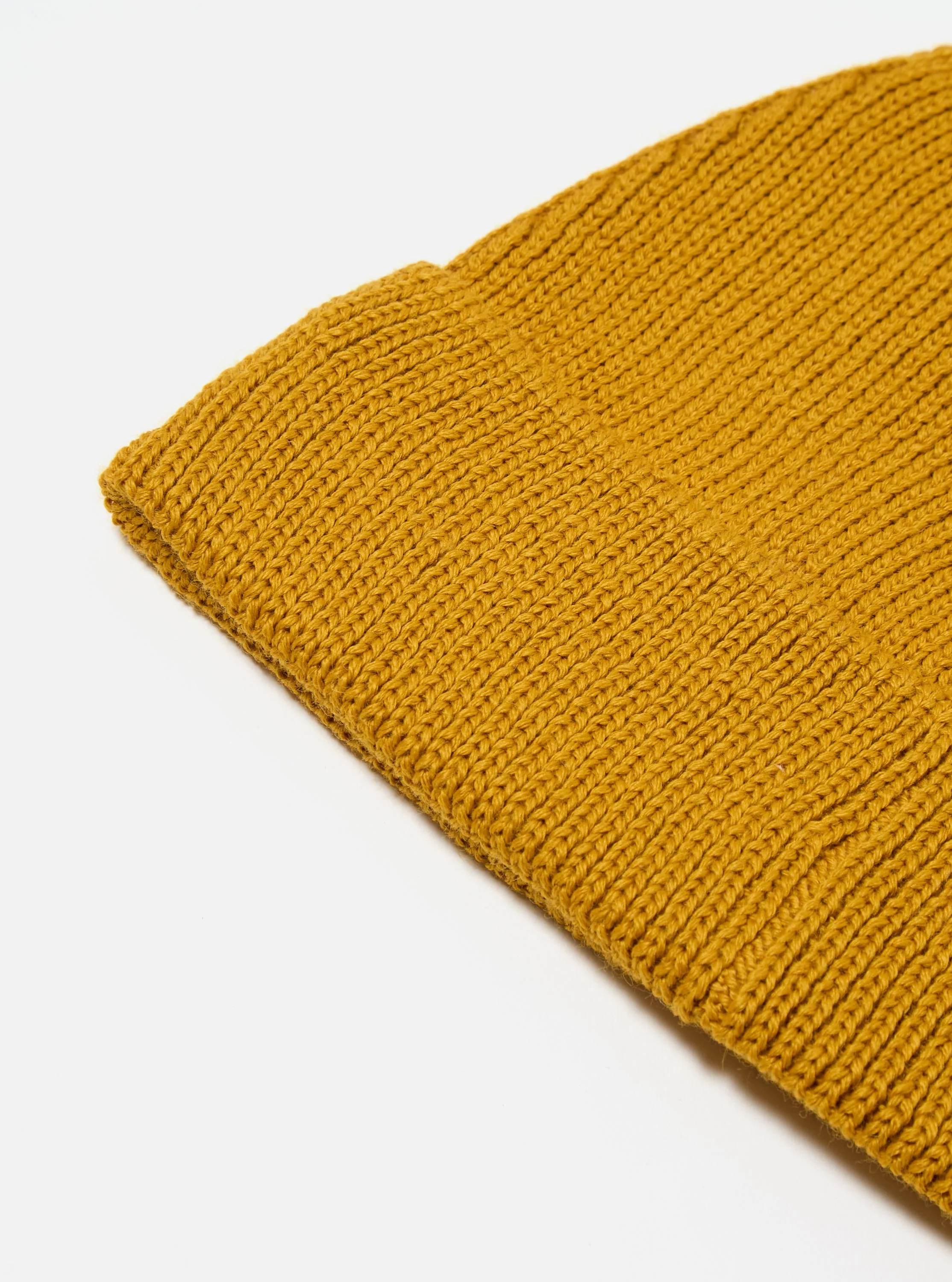 Gold Merino Knit Watch Cap - Image 3