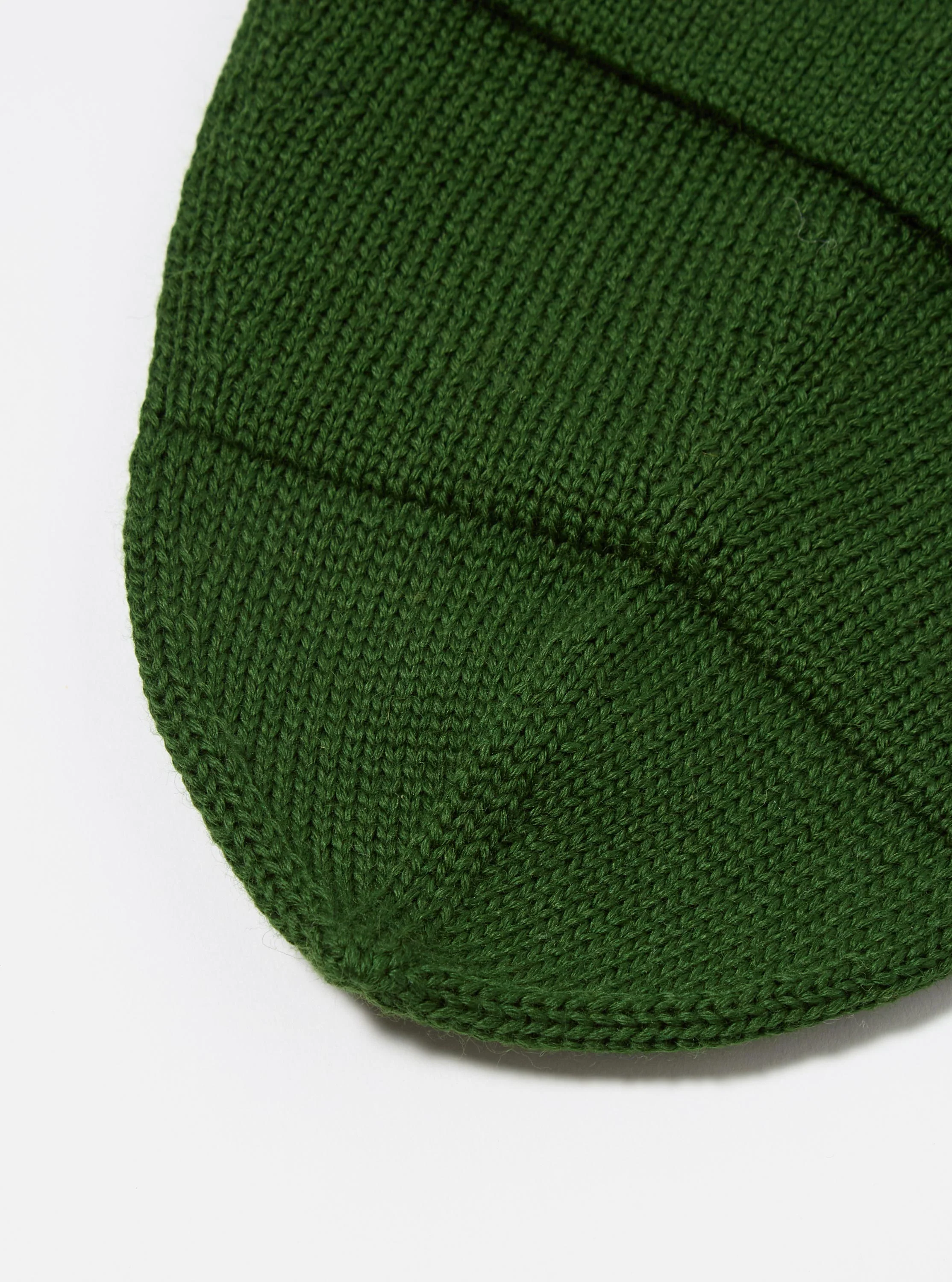 Green Merino Knit Watch Cap - Image 4