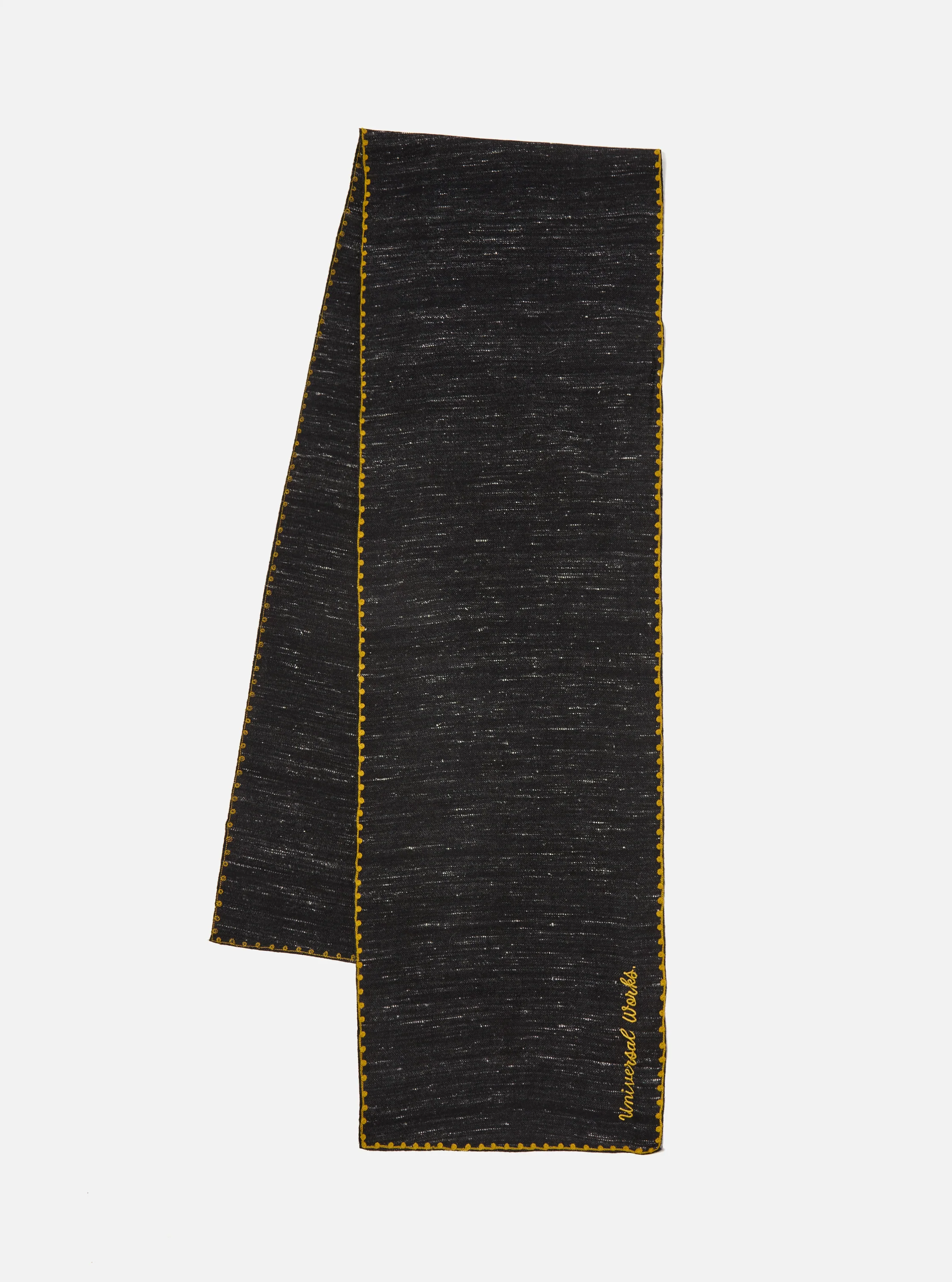 Black Wool Scarf