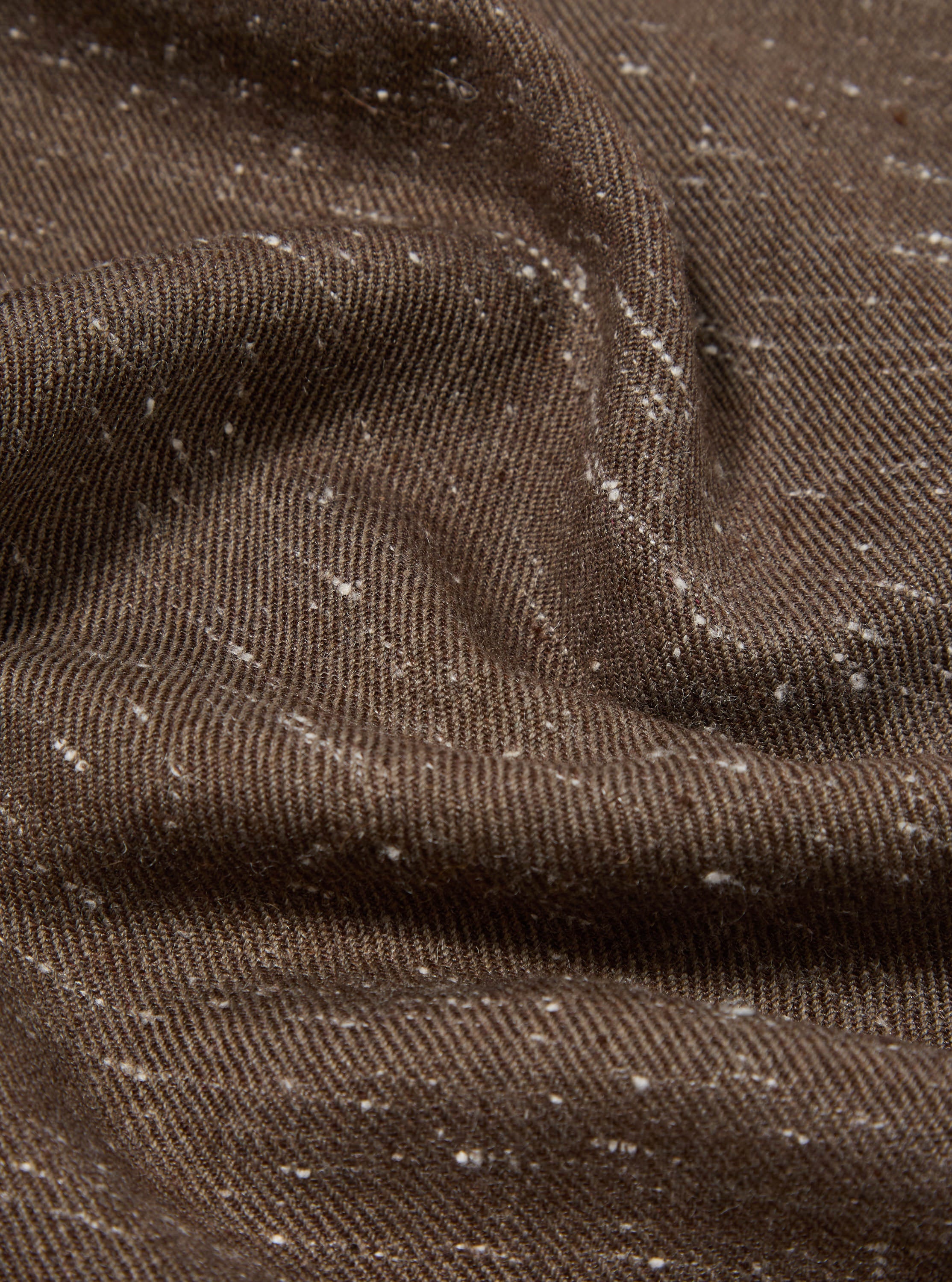 Brown Wool Scarf - Image 2