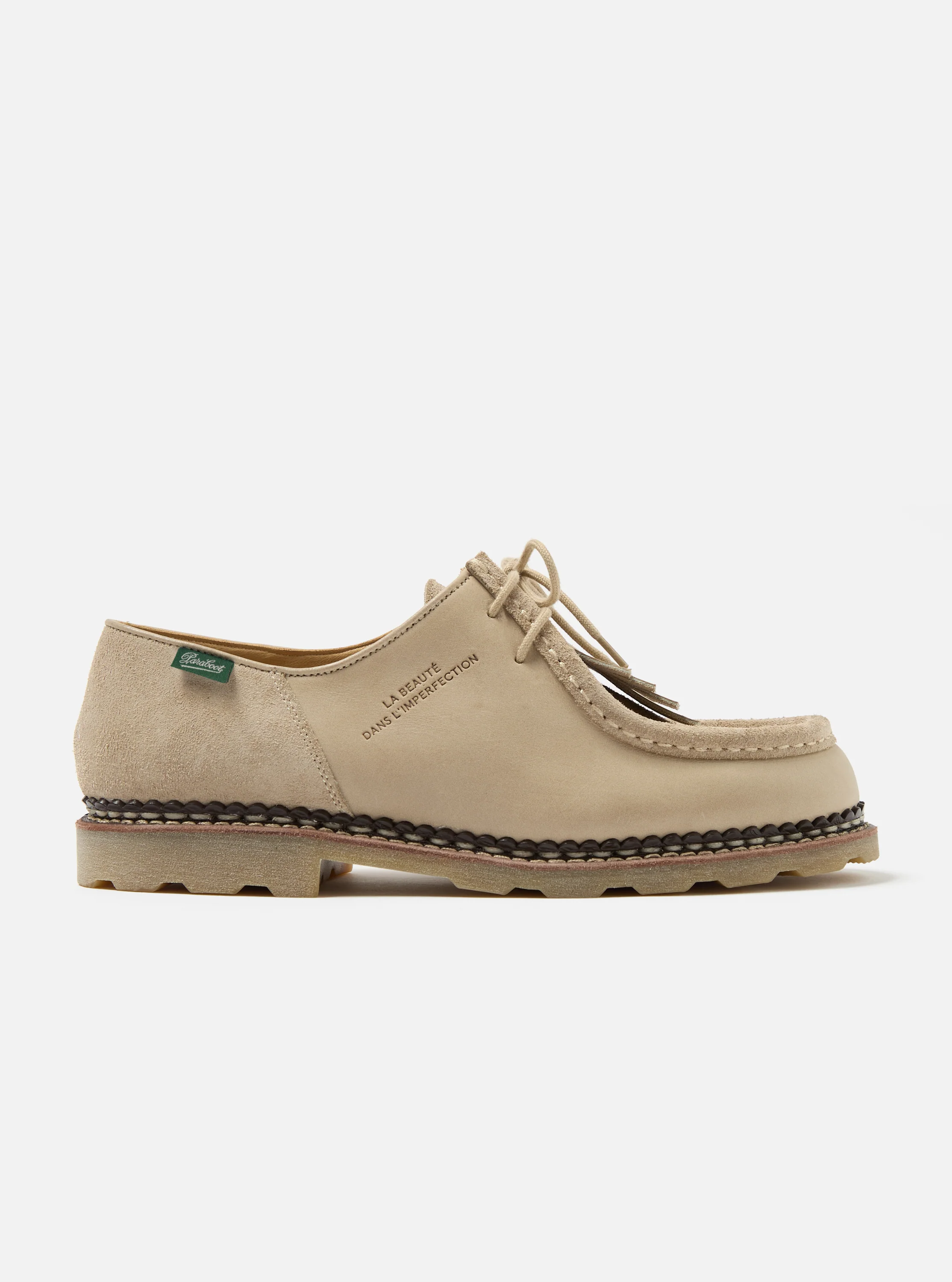 Paraboot x Universal Works Michael in Sand Leather/Suede