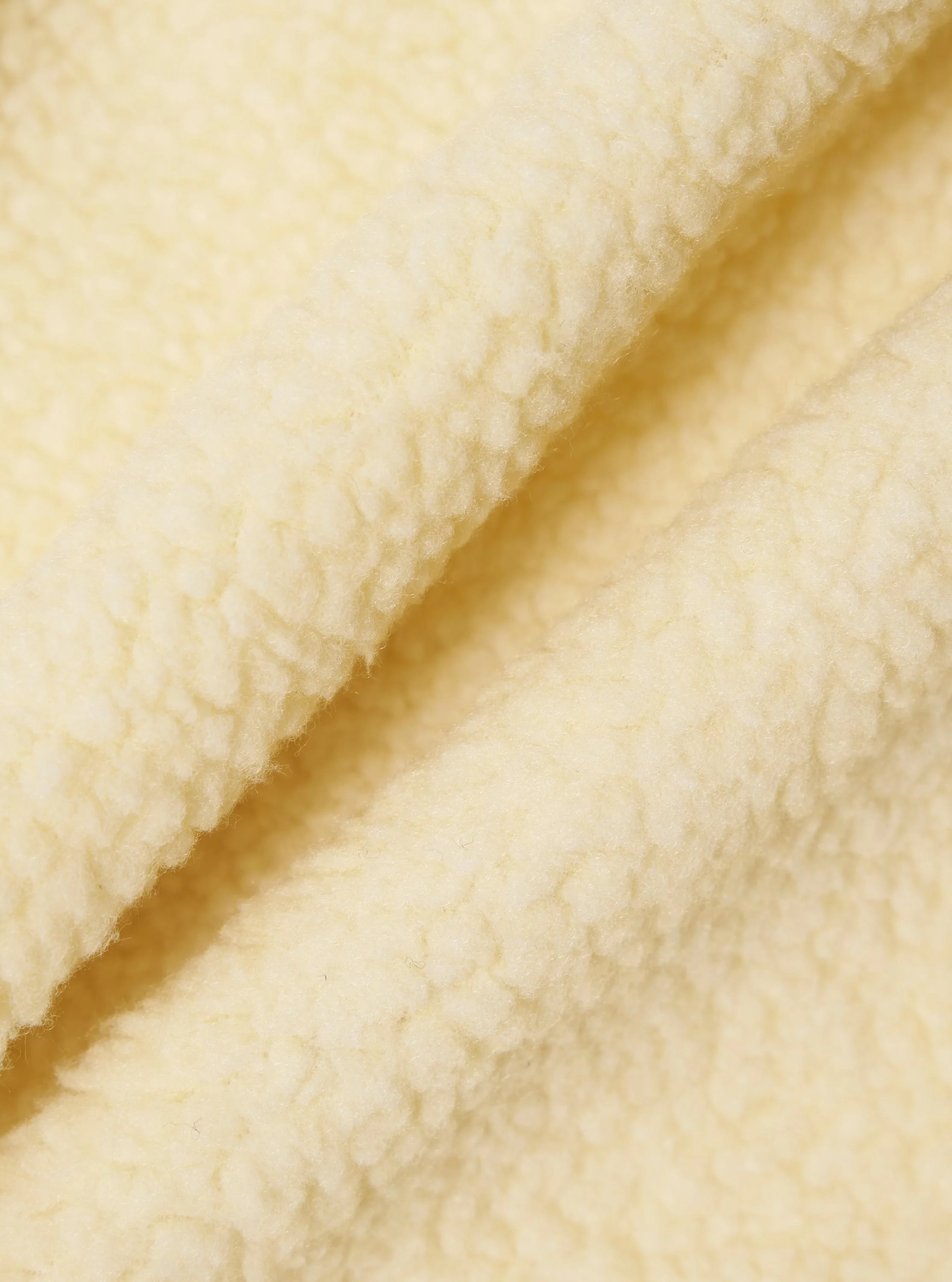 Ecru Galaxy Fleece Zip Liner Jacket - Image 4